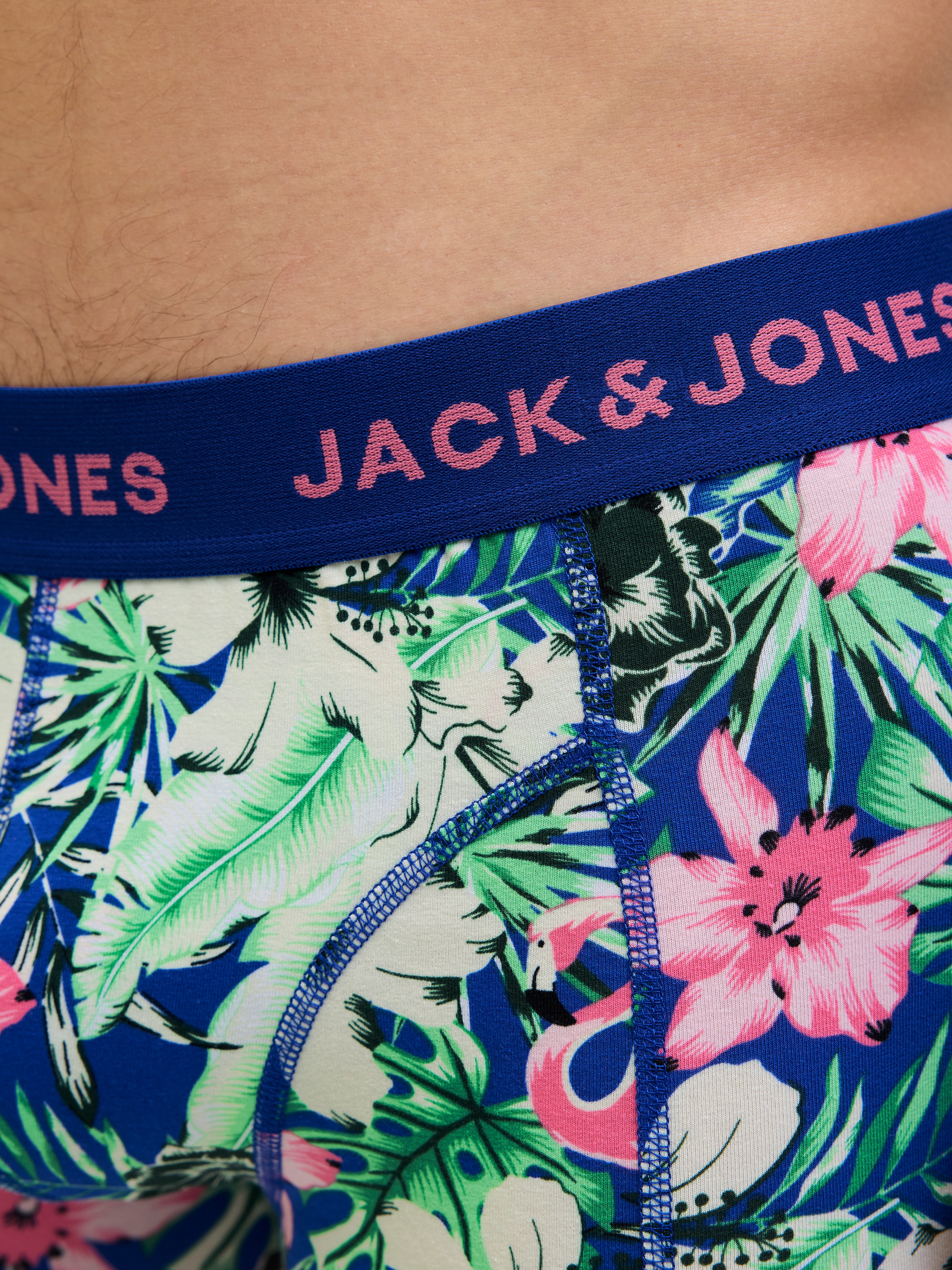 Jack & Jones Trunk »JACFRED FLAMINGO TRUNKS 3 PACK SN«, (Packung, 3 St.)