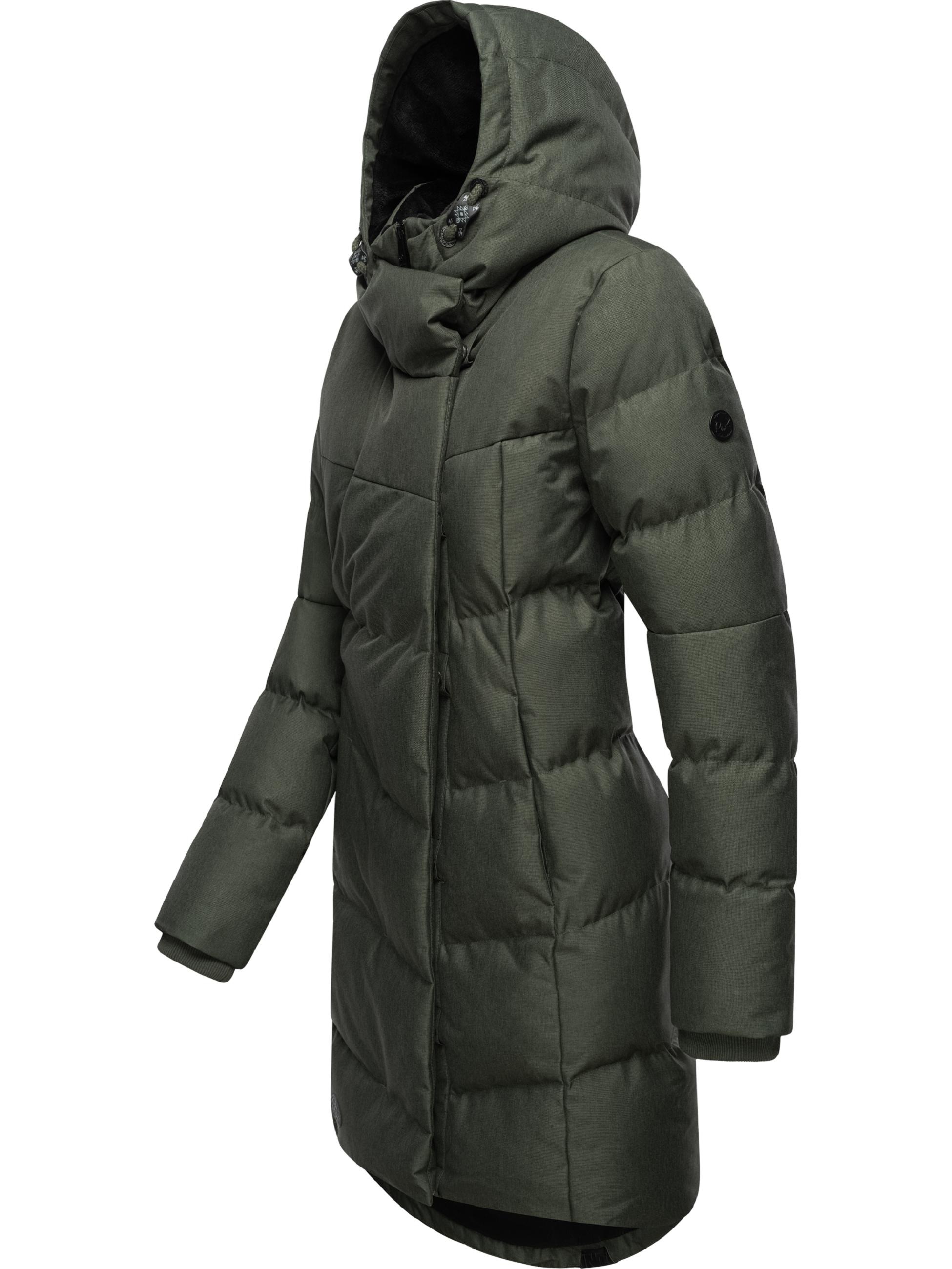 Ragwear Wintermantel »Wintermantel Pavla«, stylischer Winterparka mit Teddyfutter und Kapuze