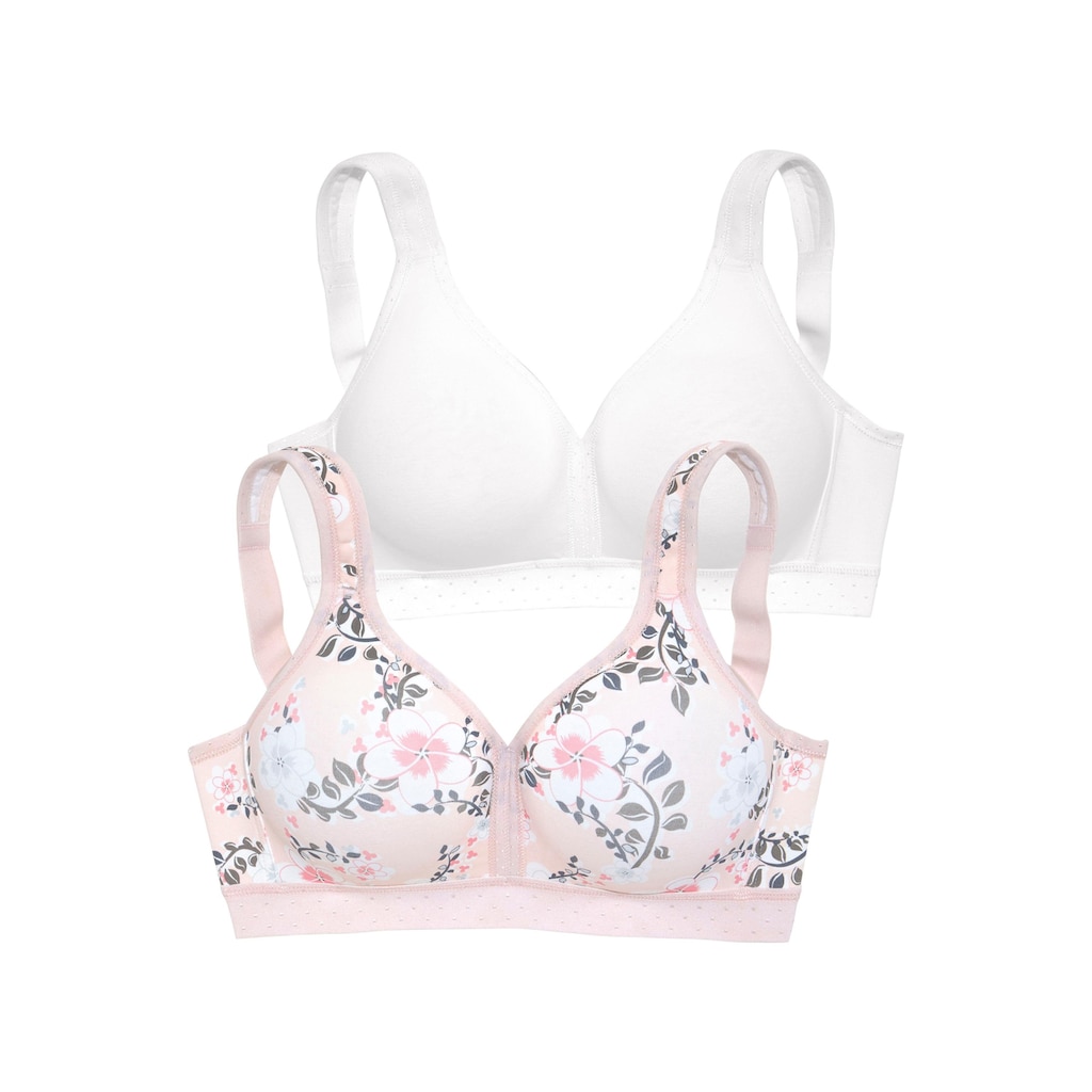 petite fleur Soft-BH, (Packung, 2 Stück)