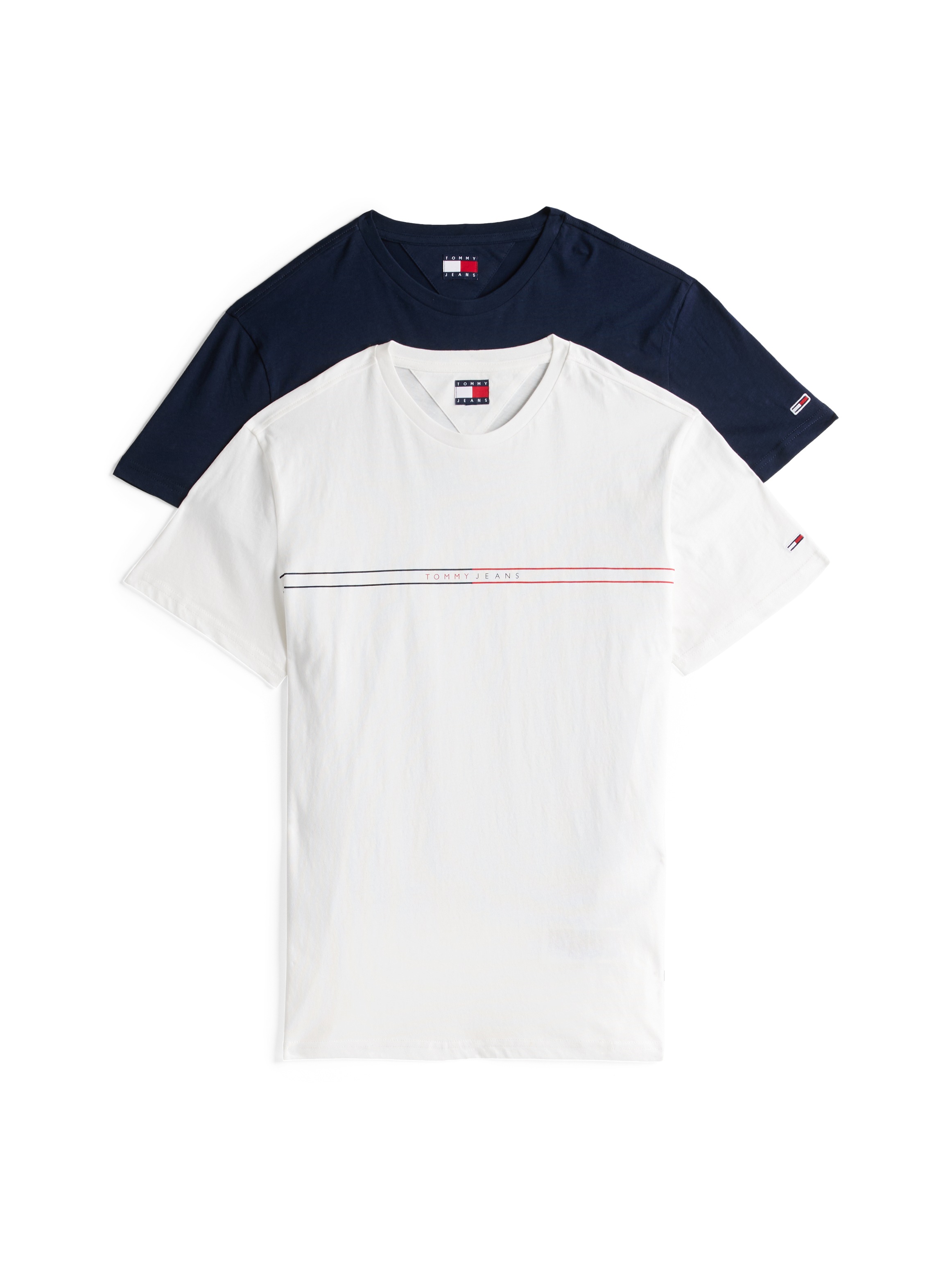 Tommy Jeans T-Shirt »TJM SLM ENTRY GRPHC T EXT 2 PCK«, (Packung, 2 tlg., 2er)