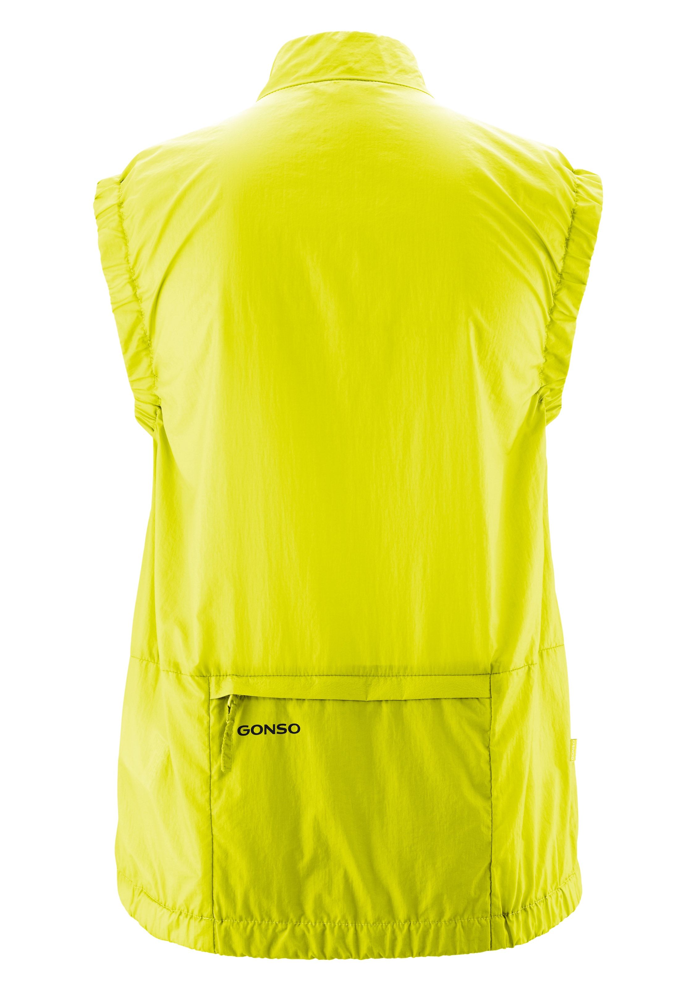 Gonso Funktionsweste »Adventure Vest Wind W« Damen Weste, leichte und winddichte Fahrradweste mit Rückentasche