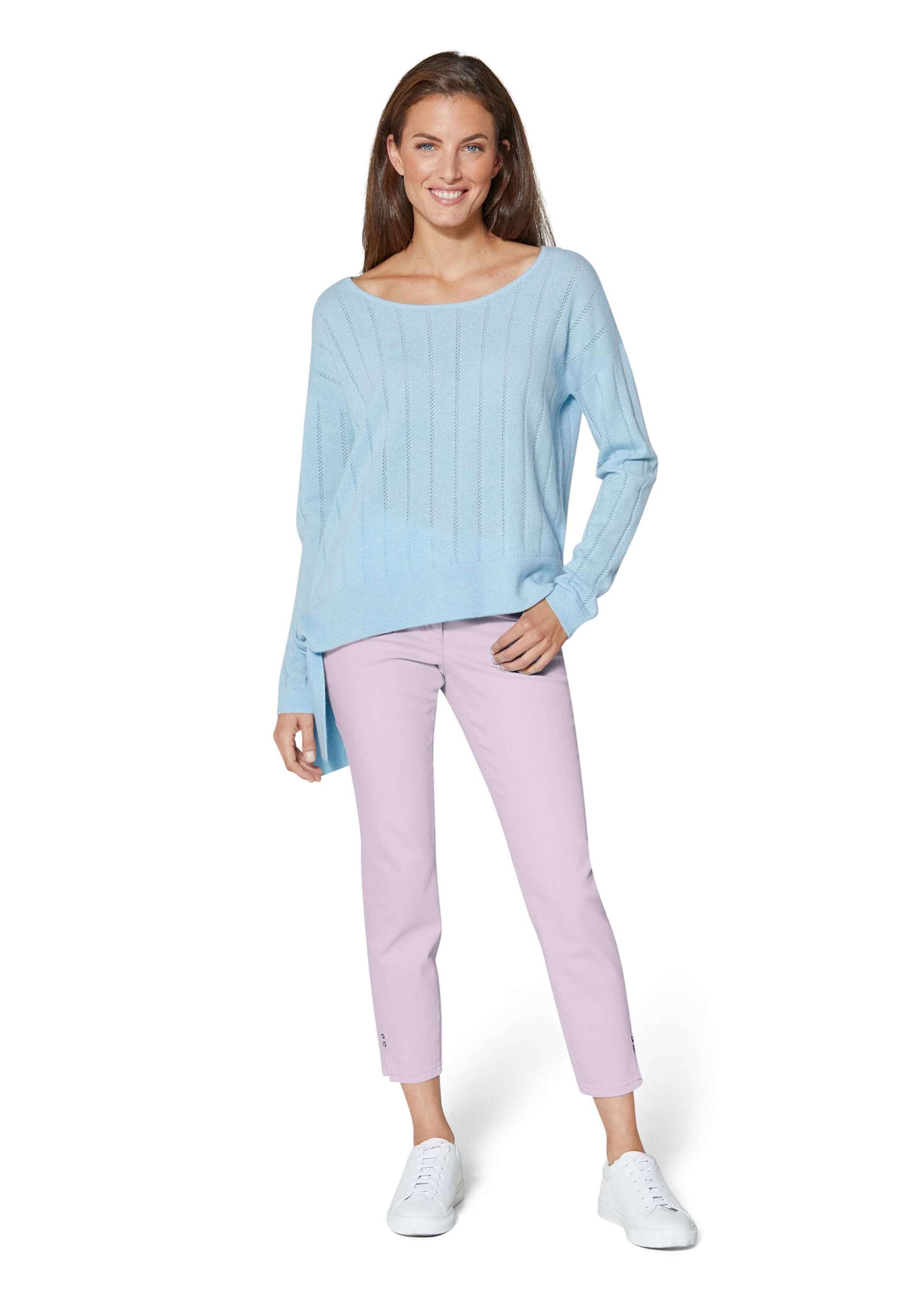 MADELEINE Regular-fit-Jeans »7/8 Jeans Schlanke 7/8-Jeans mit Strass-Dekoration«