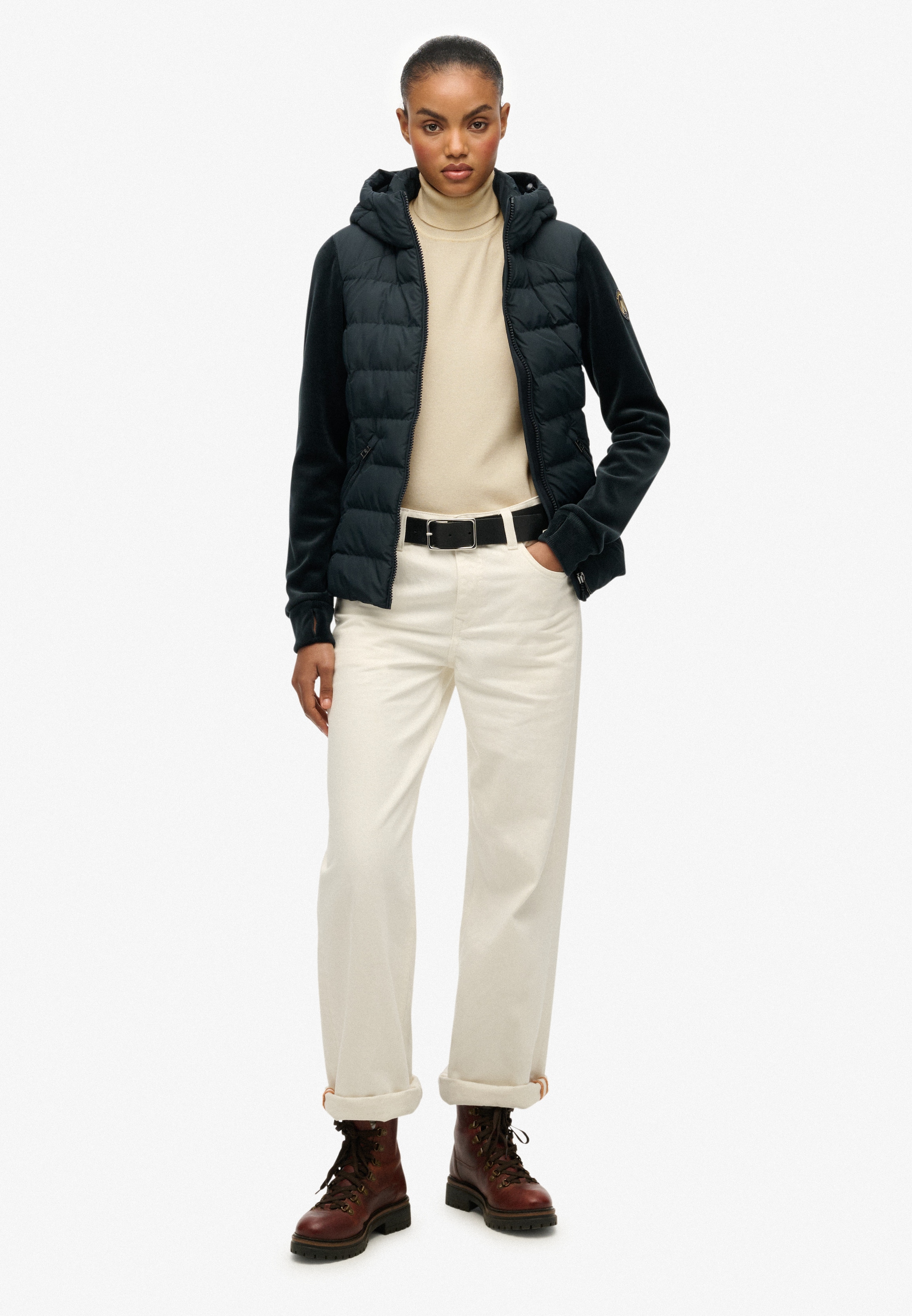 Superdry Steppjacke »HOODED FUJI STORM JACKET«, mit Kapuze