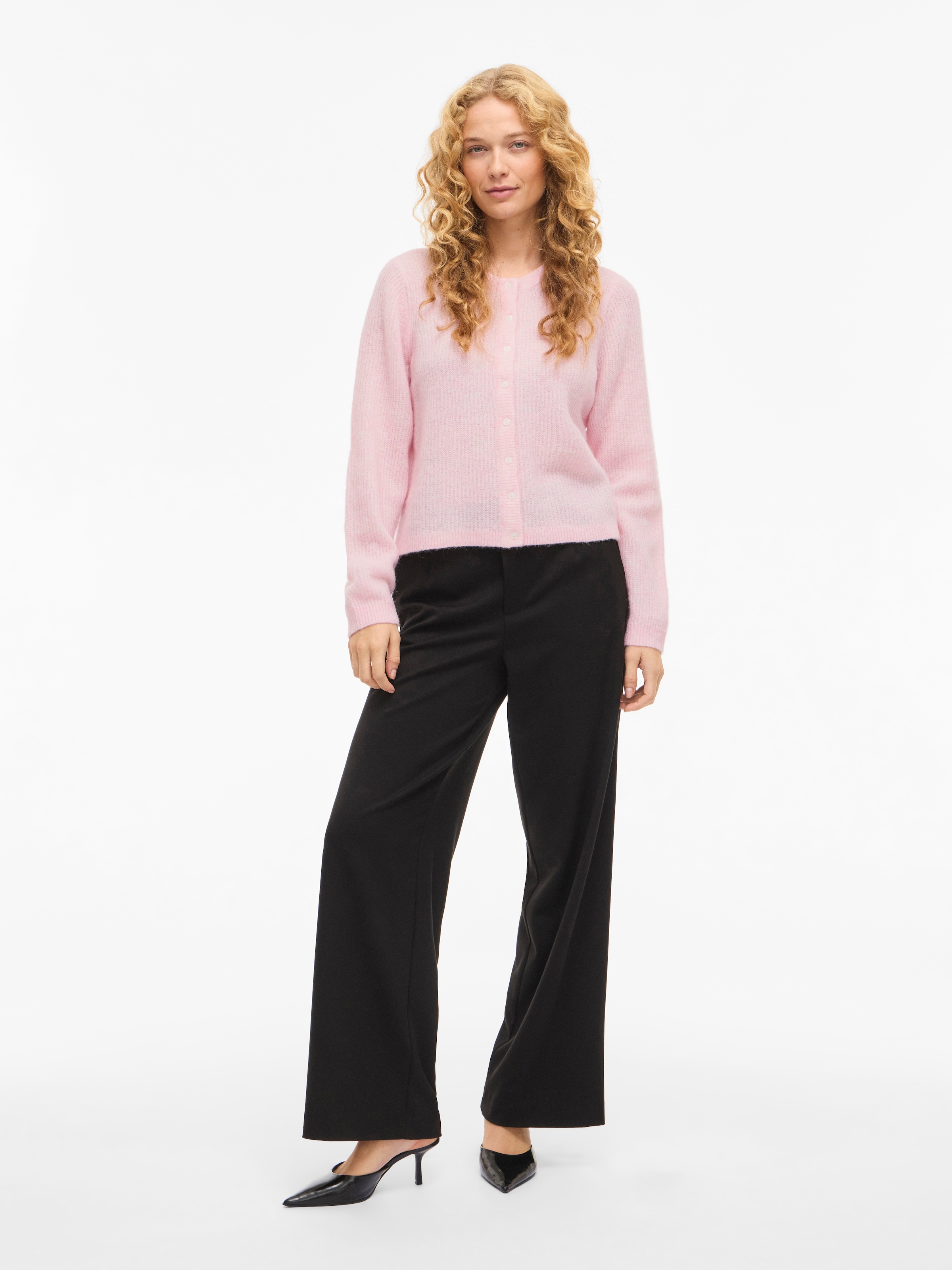 Vila Strickjacke »VILORY O-NECK L/S KNIT CARDIGAN-NOOS«