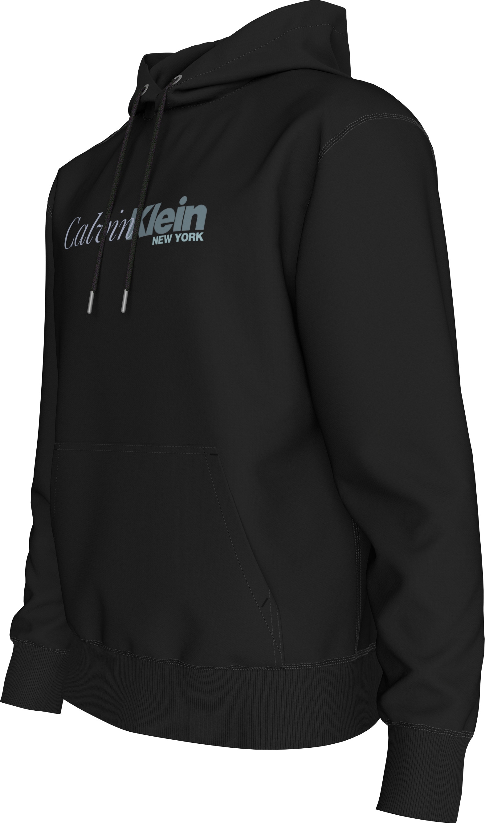 Calvin Klein Kapuzensweatshirt »LS EU 350TERRY CURSIVE GRAPHIC H«, regular fit, Logo-Schriftzug