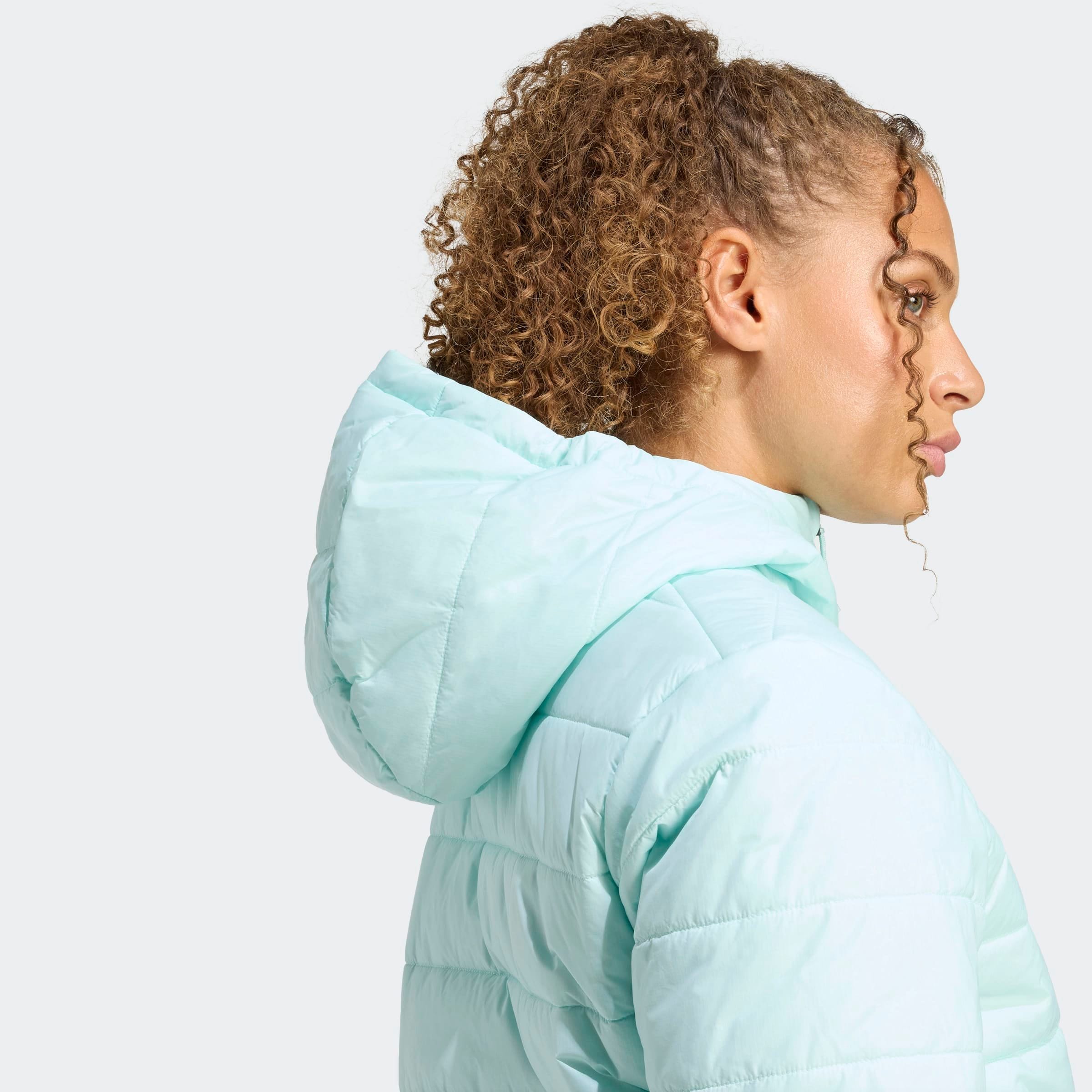 adidas TERREX Outdoorjacke »W MT ESS P HO J«, mit Kapuze, wärmend durch Climawarm Technologie, mit Kapuze