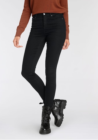 High-waist-Jeans, im Five-Pocket-Style