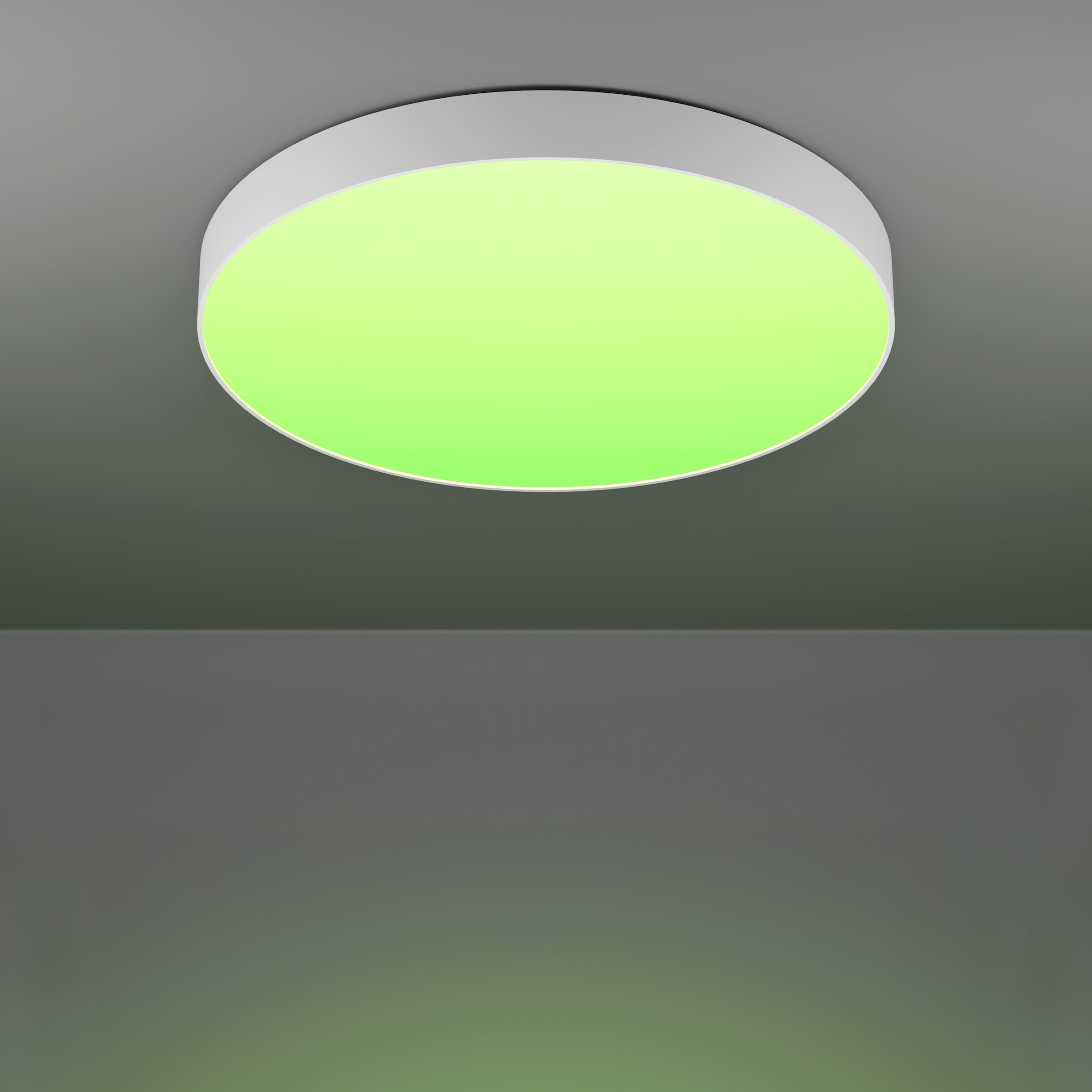 EGLO LED Deckenleuchte »GALLIZZI-Z Deckenlampe - Kunststoff - LED - 36,5W - IP20« LED-Modul 1 Stk. Kaltweiß | Neutralweiß | RGB | Warmweiß Wohzimmerlampe, Esszimmerlampe, Flur, Schlafzimmer, H7 x Ø69 cm