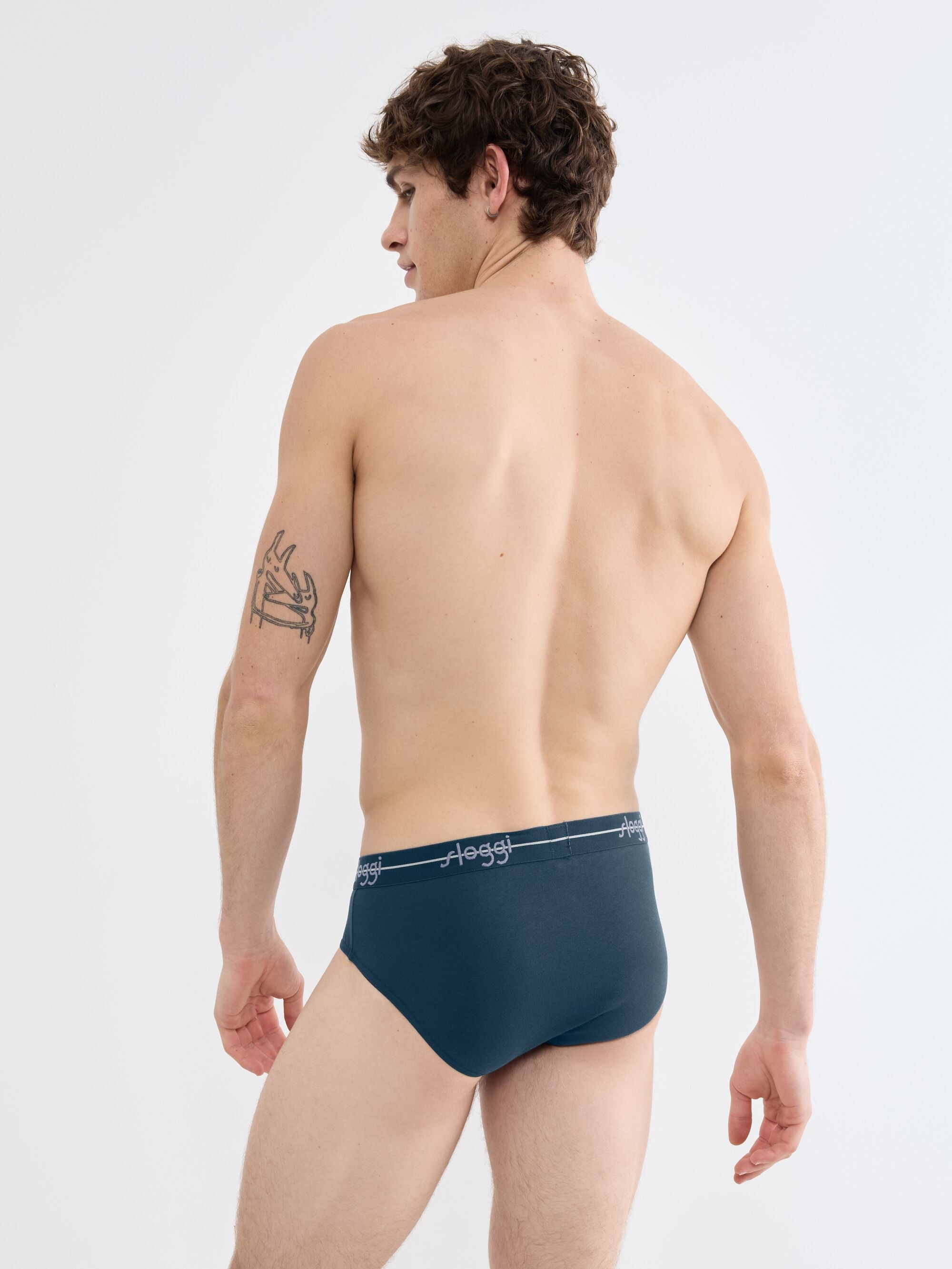sloggi Midislip »men Start« sportliche geschnitten, ohne Eingriff, Cotton-Mix