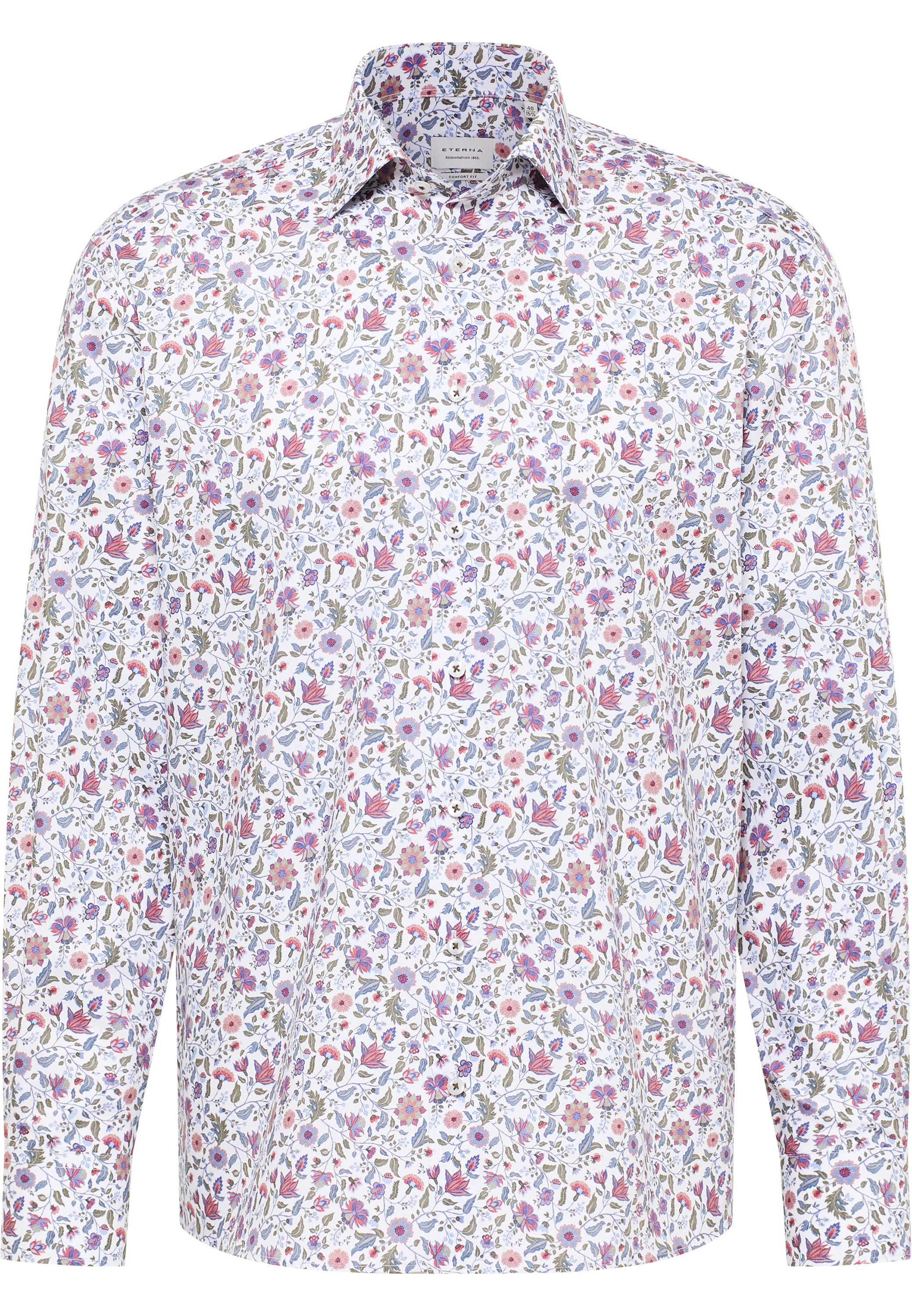 Eterna Langarmhemd »COMFORT FIT«, NON IRON (bügelfrei)