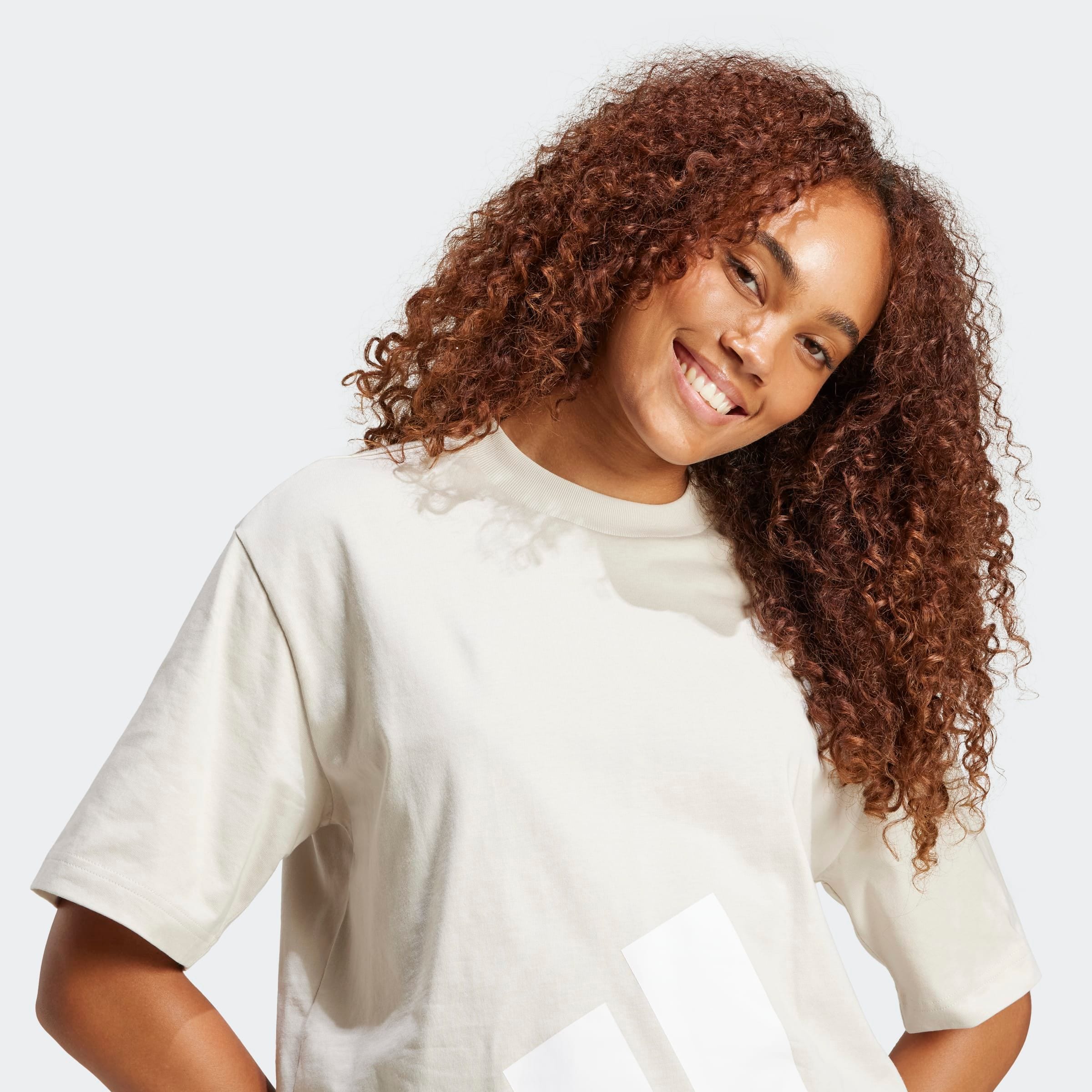 adidas Sportswear T-Shirt »ESSENTIALS BIG LOGO BOYFRIEND«