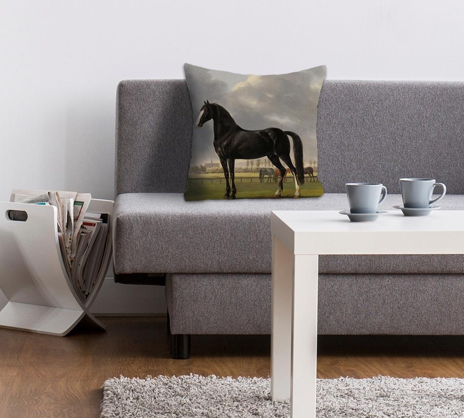 queence Dekokissen »»Pferde«« Kissenhülle ohne Füllung, 1 Stück