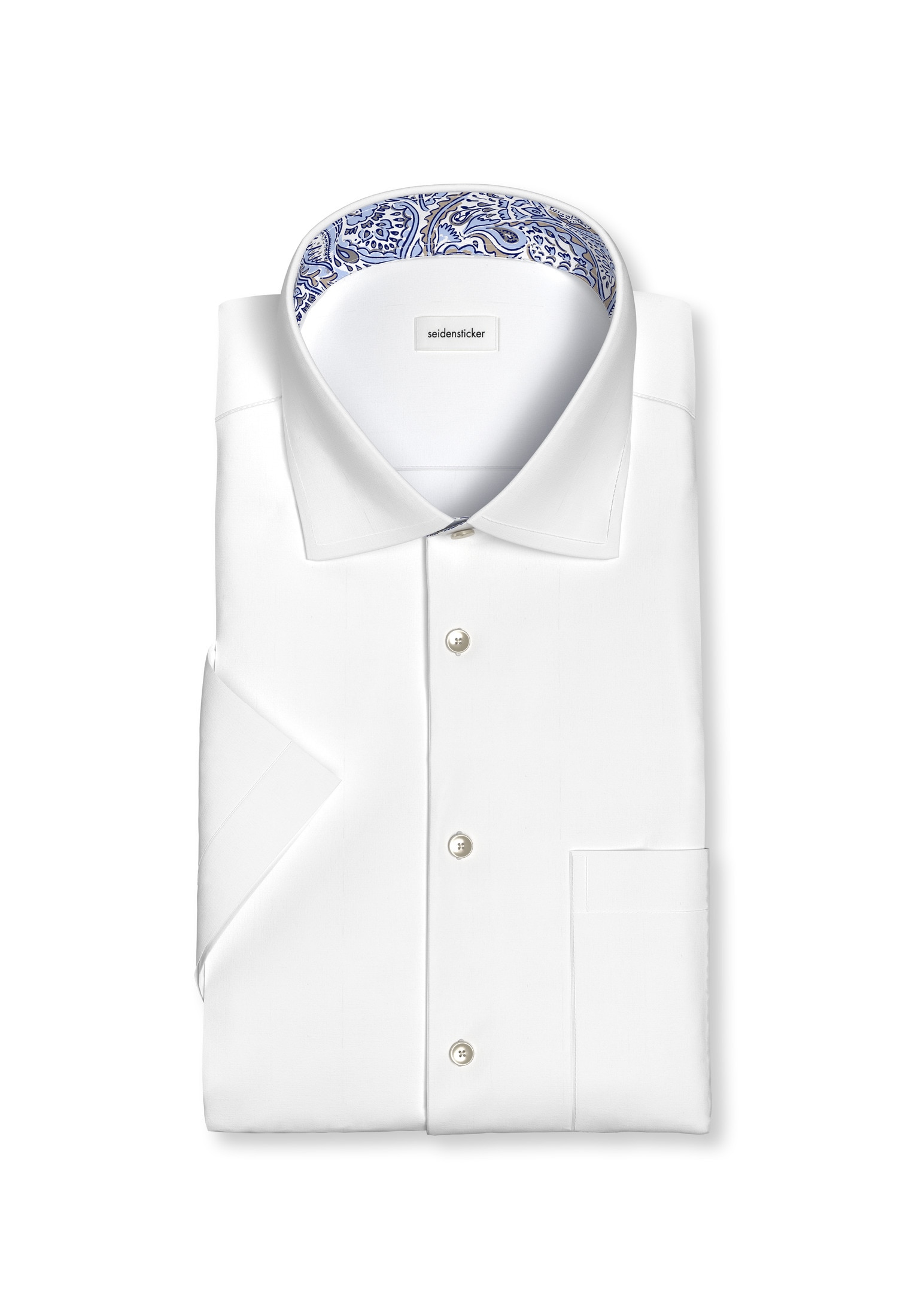seidensticker Businesshemd »Regular« Regular 1/2 Kentkragen Uni