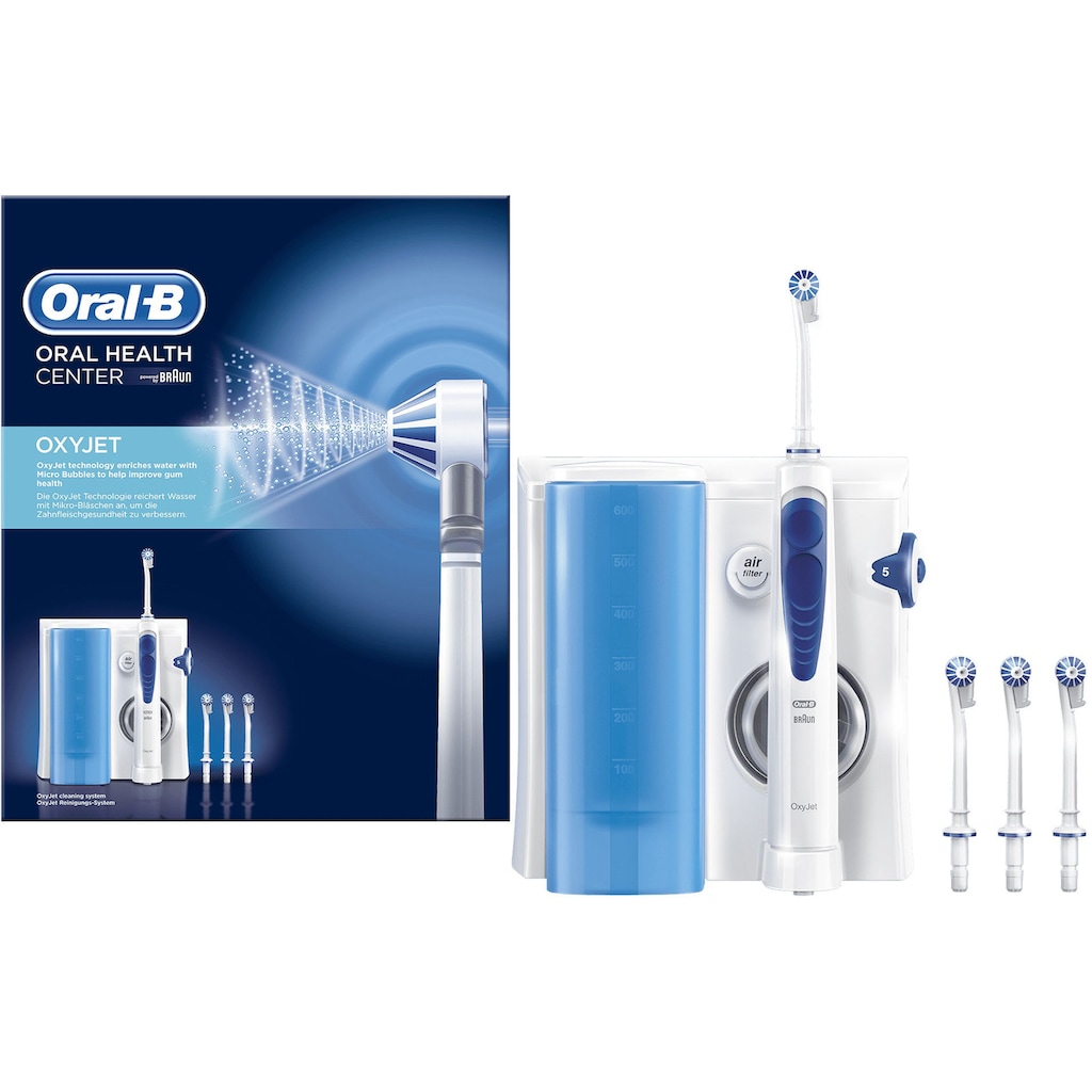 Oral-B Munddusche »OxyJet«, 4 St. Aufsätze}