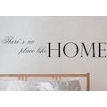 queence Wandtattoo »There's no place like Home«, hohe Klebkraft