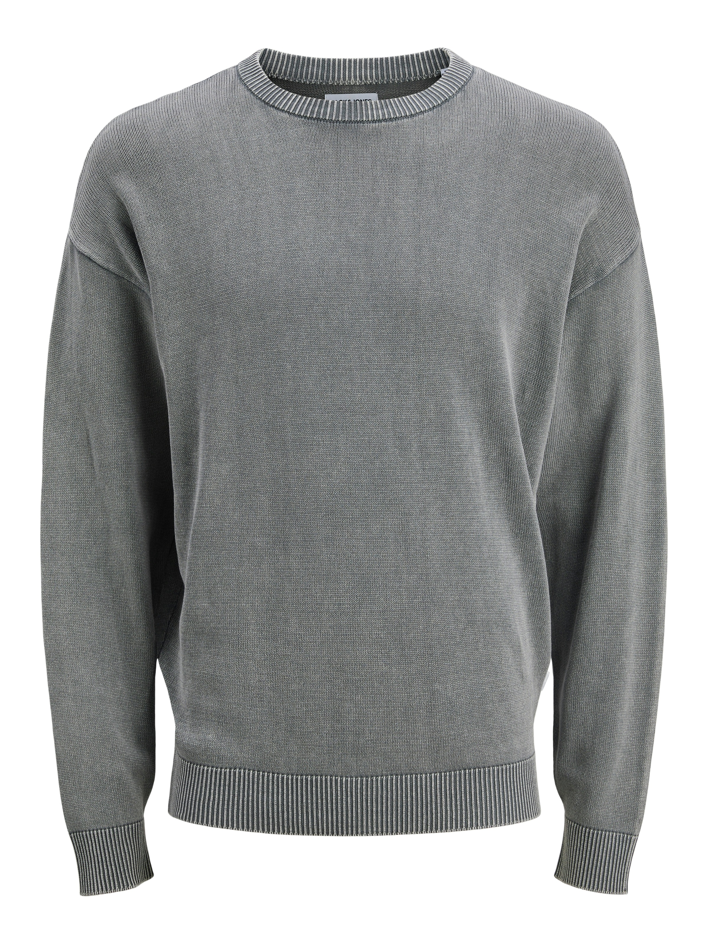 Jack & Jones Rundhalspullover »JJECHARGE FADED KNIT CREW NECK NOOS«