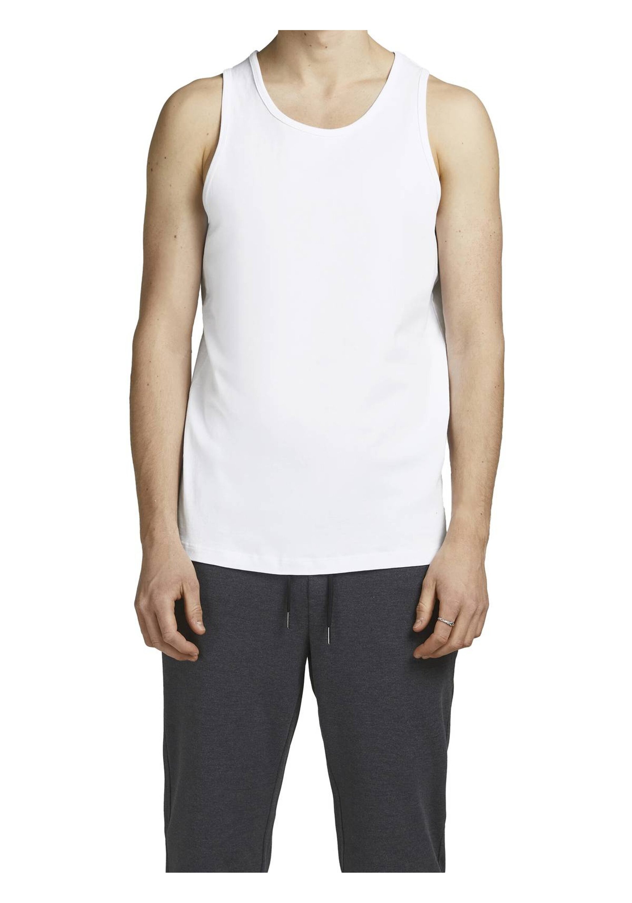 Jack & Jones Unterhemd »Unterhemd JACBASIC TANKTOP 2PK 4er Pack«