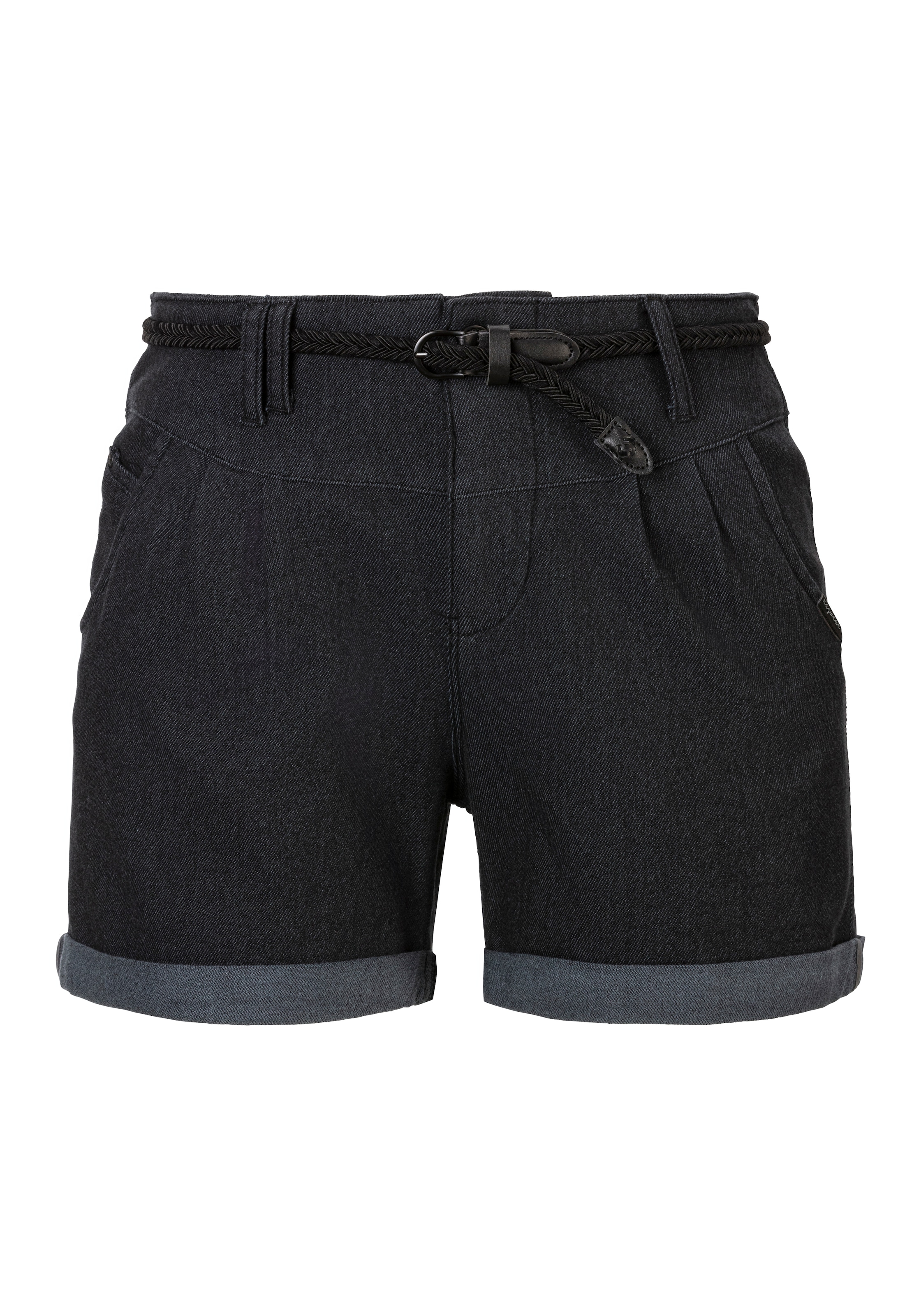 Ragwear Shorts »HEEVEN A«, (Set, 2 tlg., mit Gürtel), mit Umschlagsaum, Gürtelschlaufen und Taillengürtel