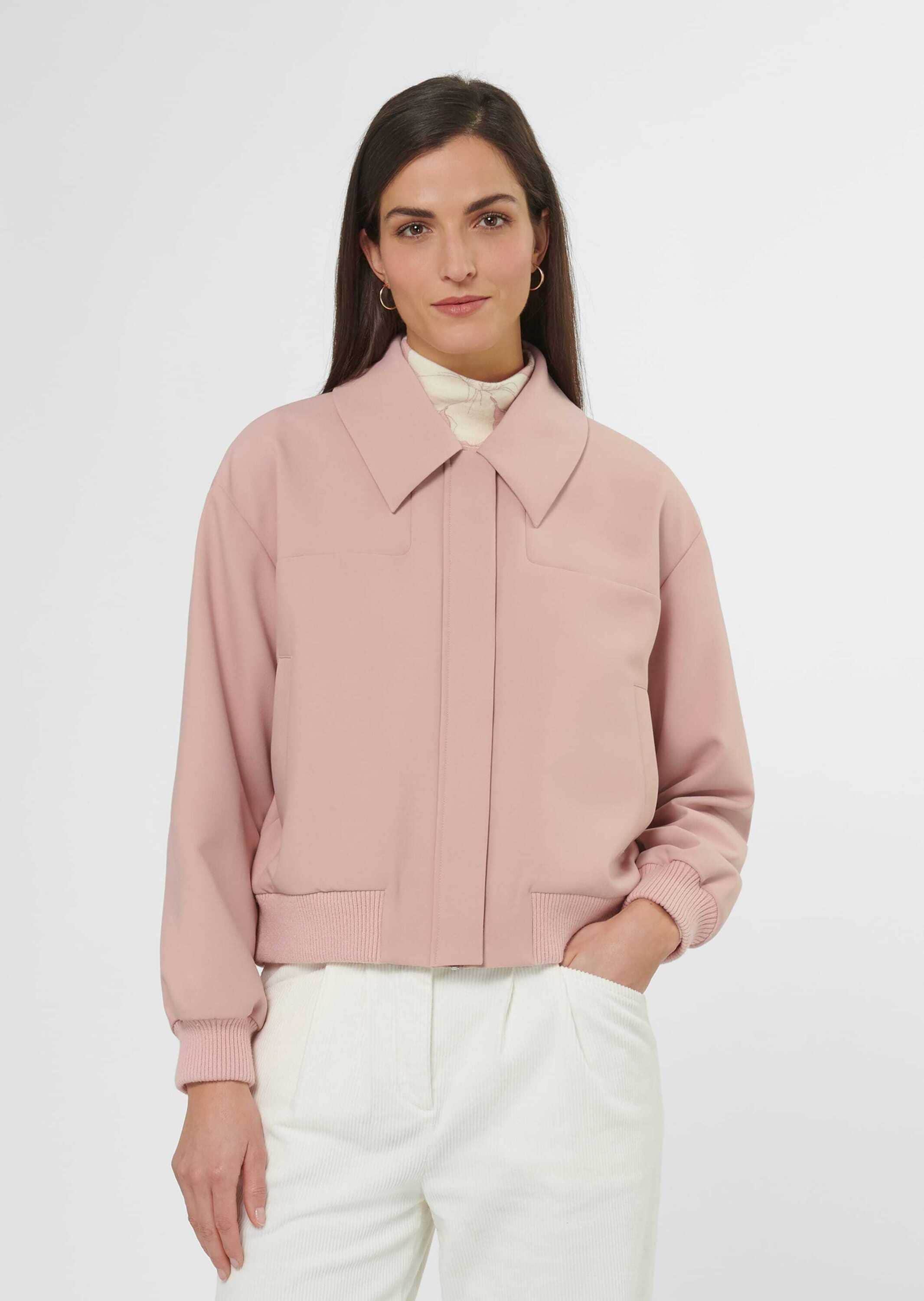 MADELEINE Blouson »Jacke Kurz-Blouson mit Reißverschluss und Strickbündchen.«