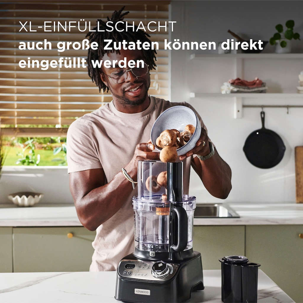 KENWOOD Küchenmaschine »FDM72.990BK MultiPro XL Weigh+«