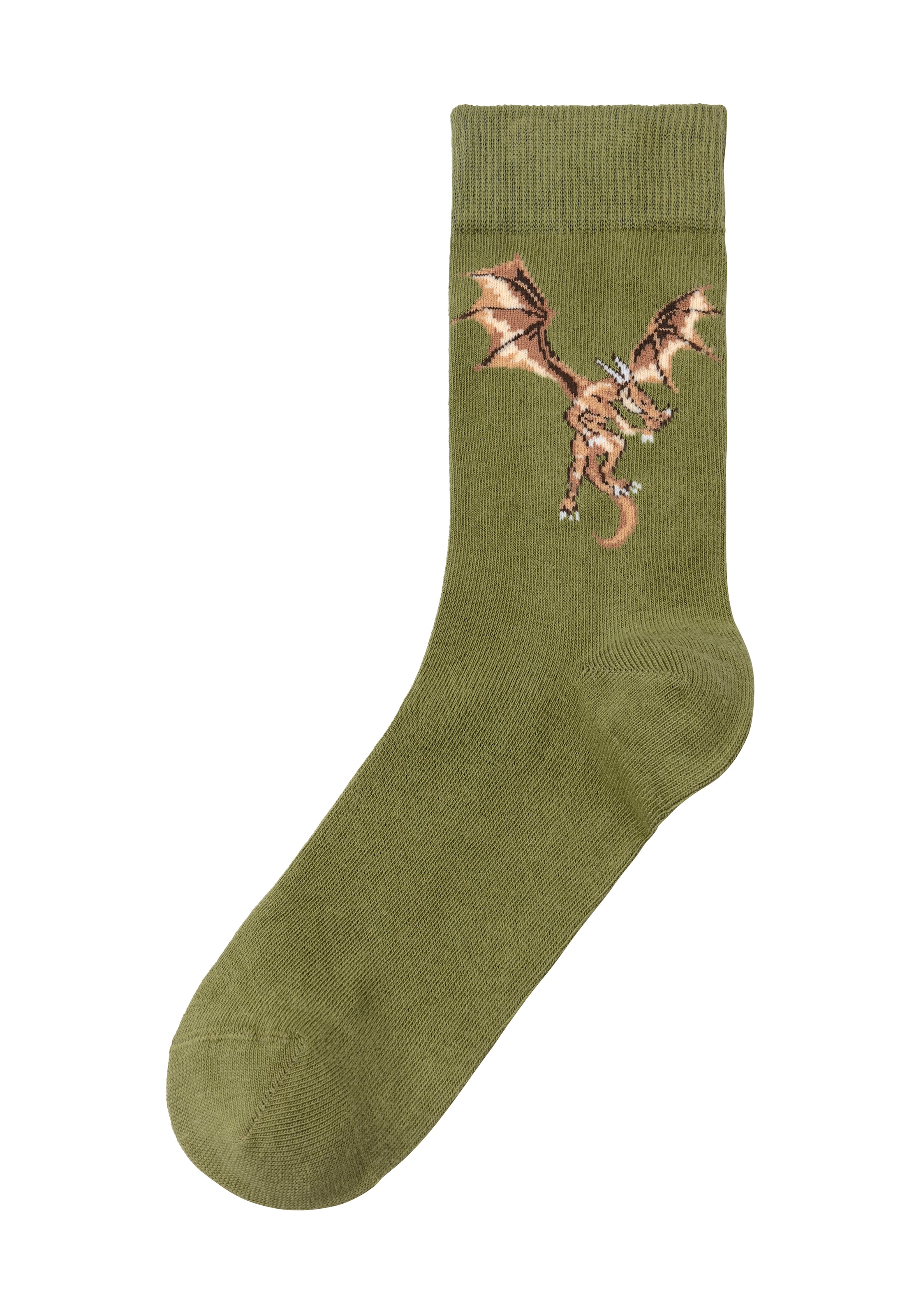 H.I.S Socken, (5 Paar), mit unterschiedlichen Drachen Motiven bei OTTO bestellen