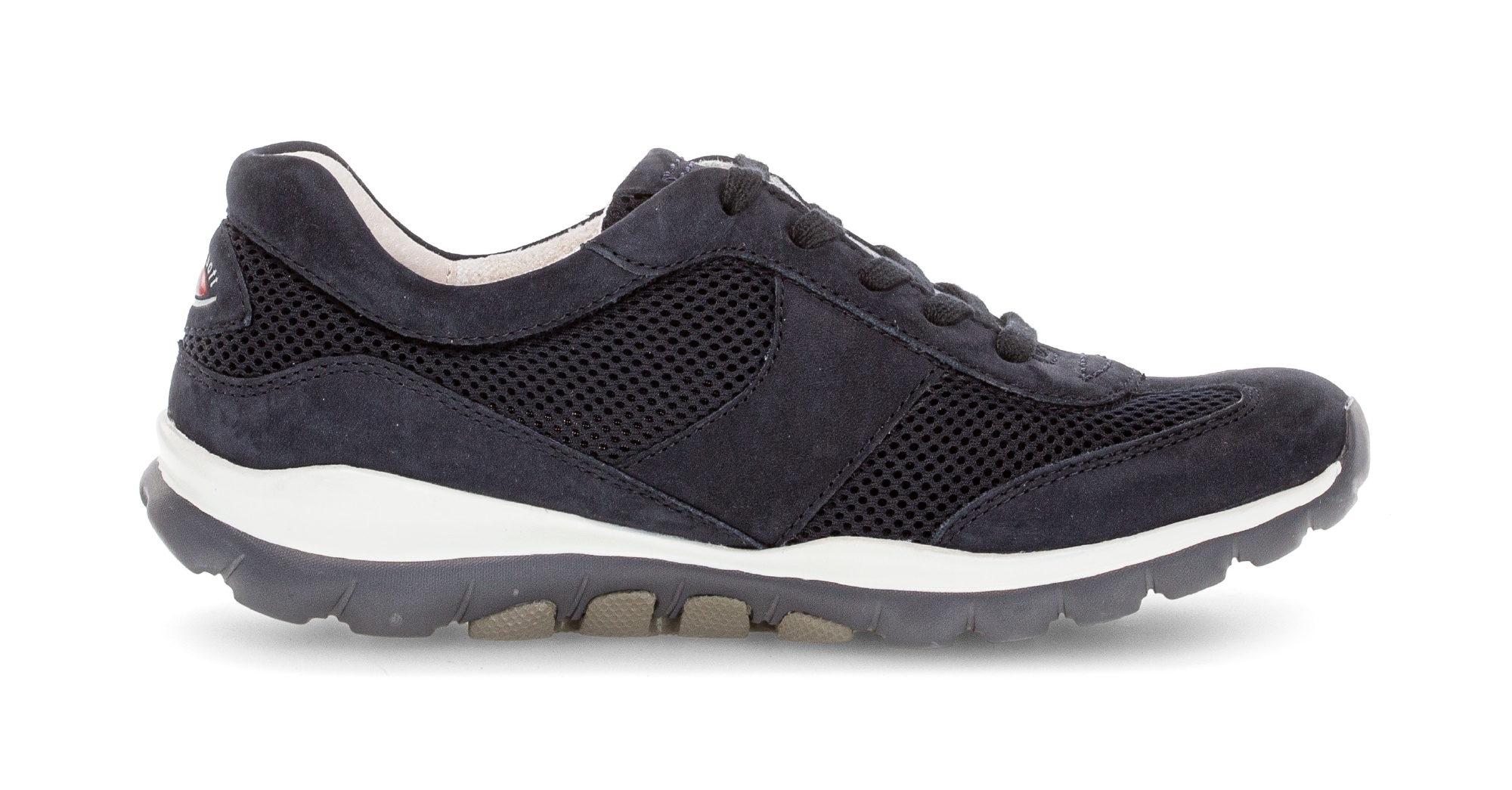 Gabor Rollingsoft Sneaker  , Freizeitschuh, Halbschuh, Schnürer mit Logo an der Ferse