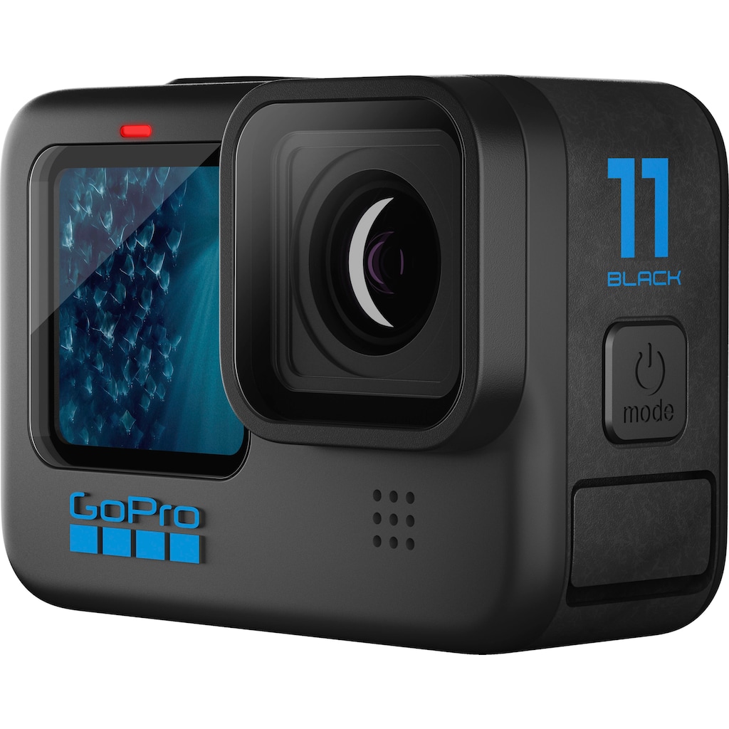 GoPro Action Cam »HERO11«, 5,3K Auslösung, 156° Sichtfeld, Bildstabilisierung, HDR, wasserdicht