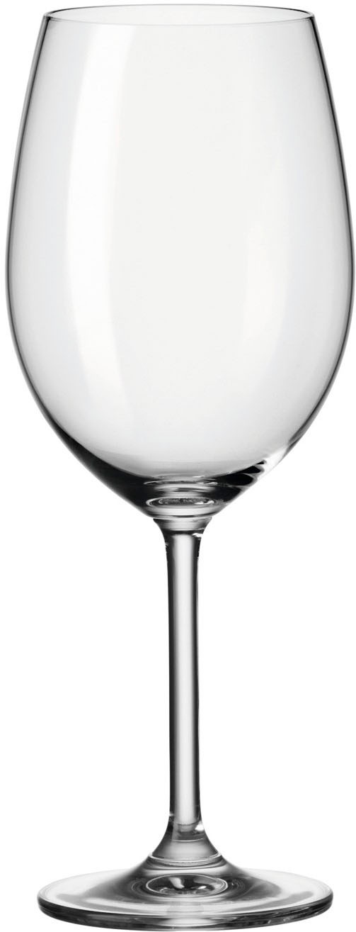 LEONARDO Rotweinglas »DAILY«, (Set, 6 tlg.), (Bordeaux) 640 ml, 6-teilig