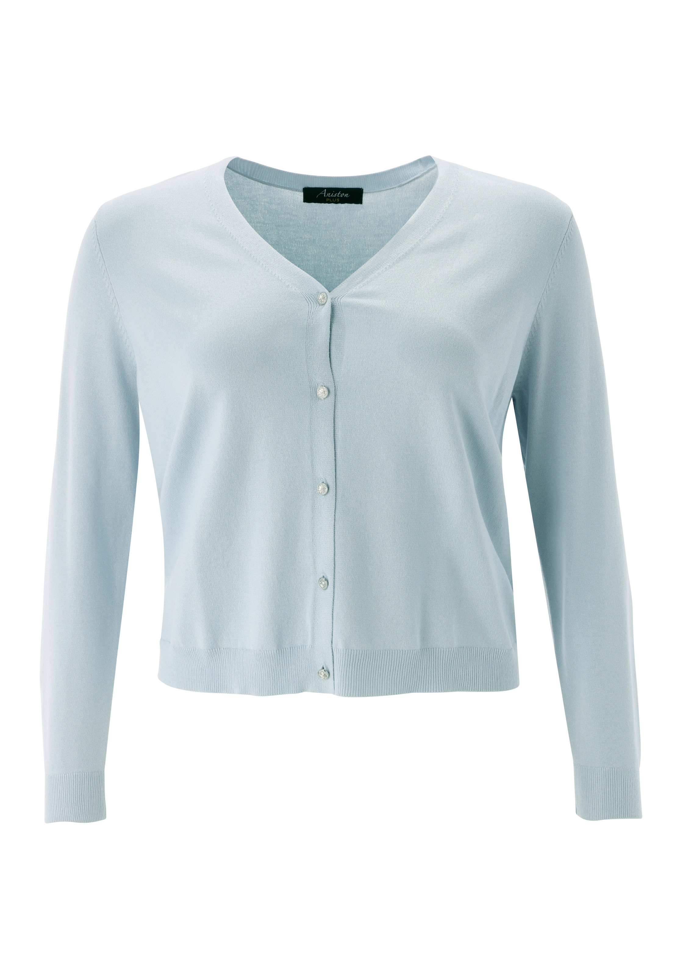 Aniston PLUS Strickjacke mit edlen Knöpfen - NEUE KOLLEKTION
