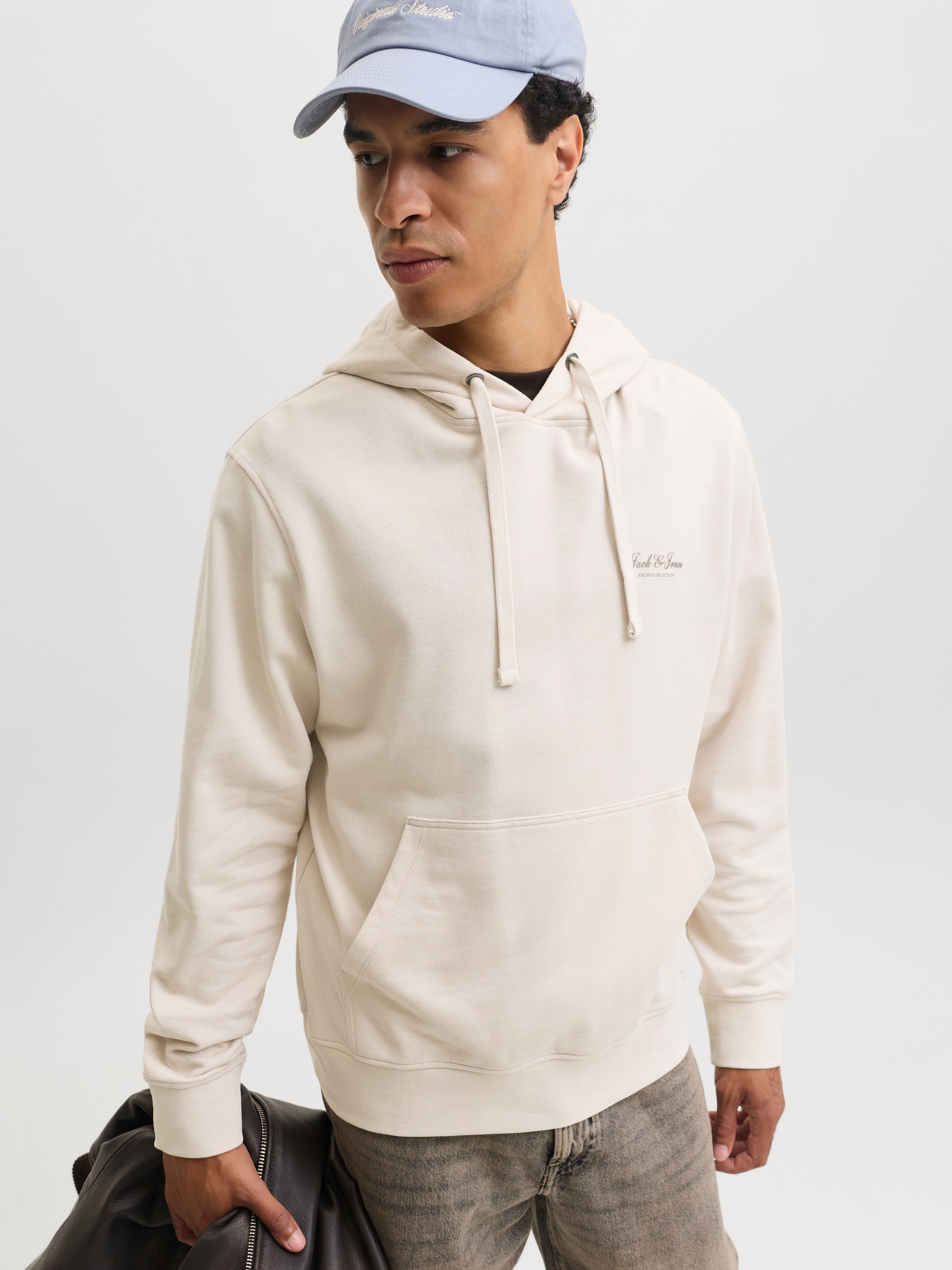 Jack & Jones Kapuzensweatshirt »JJEARCHIVE GRAPHIC SWEAT HOOD SN«, Baumwollmischung,
