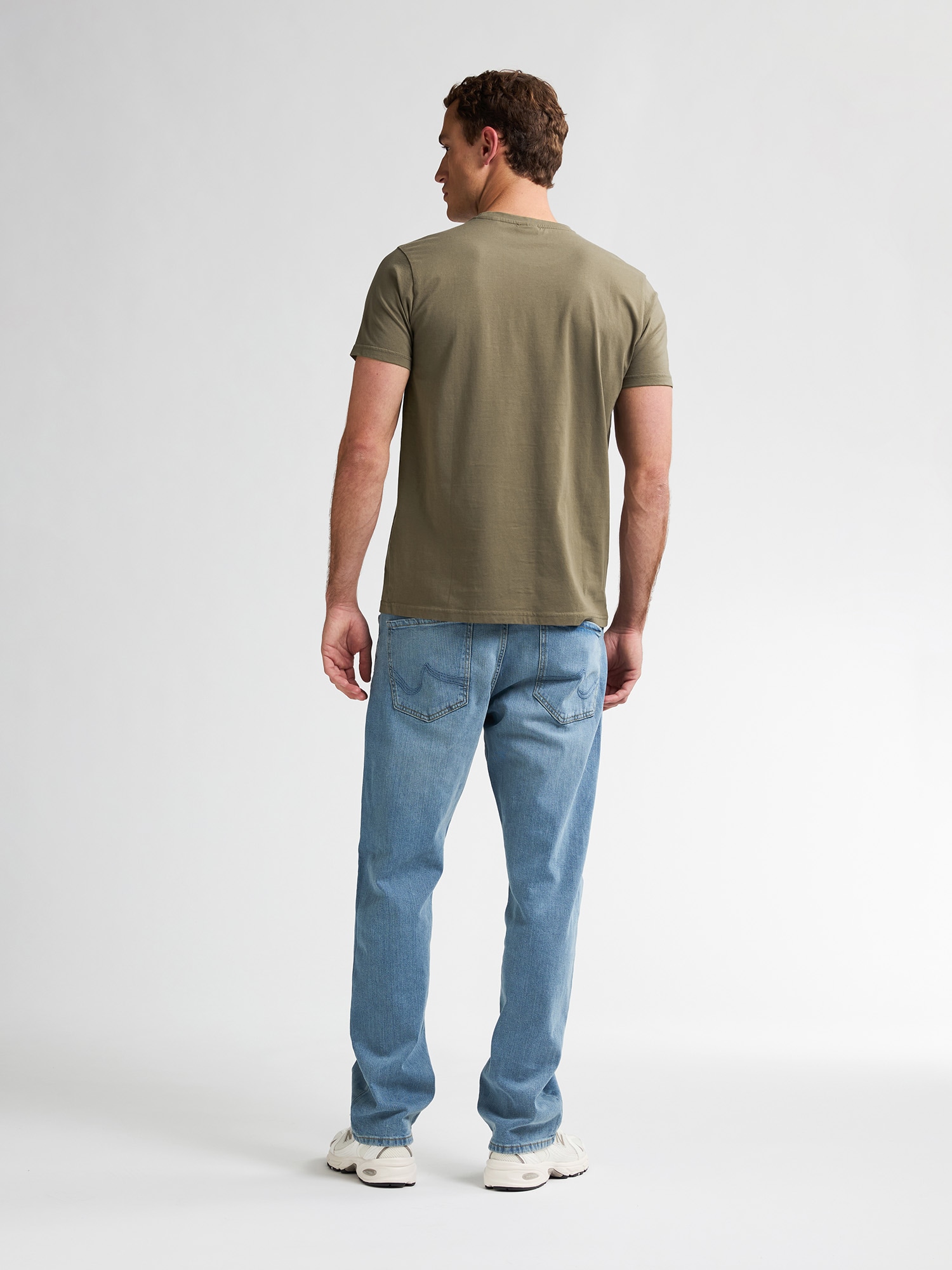 Petrol Industries Rundhalsshirt mit Logo Stickerei