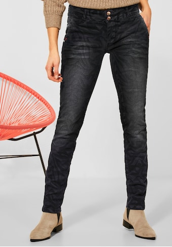 STREET ONE Stretch-Jeans »Style Crissi«, mit Lasercut kaufen
