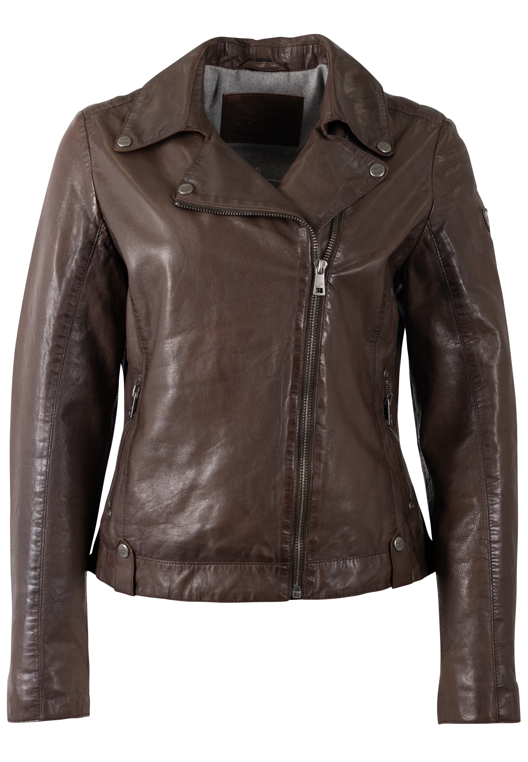 Mauritius Lederjacke »MWFarah« mit Reverskragen