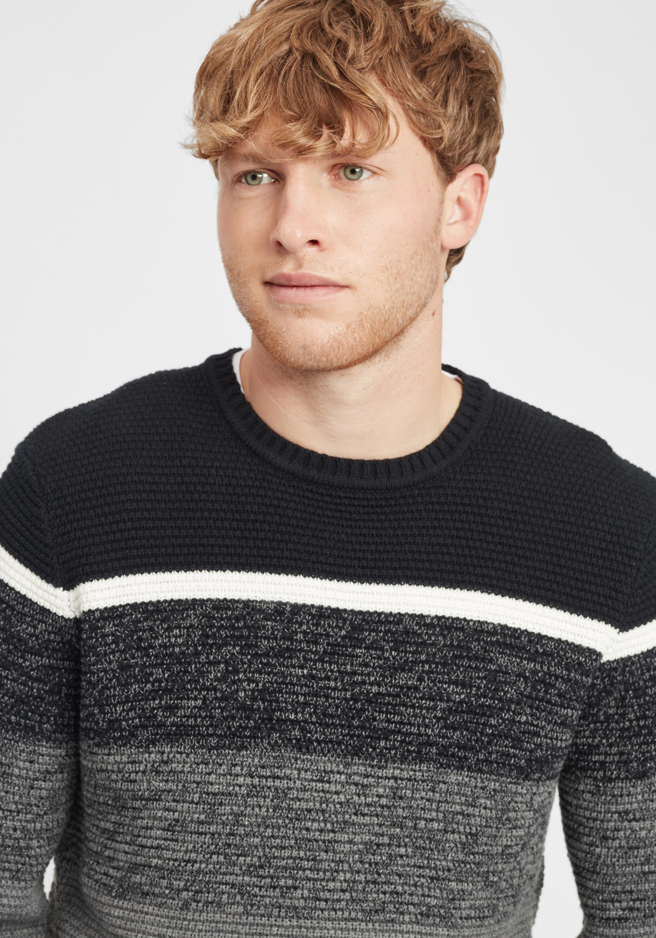 Blend Strickfleece-Pullover »Strickpullover BHCedro«