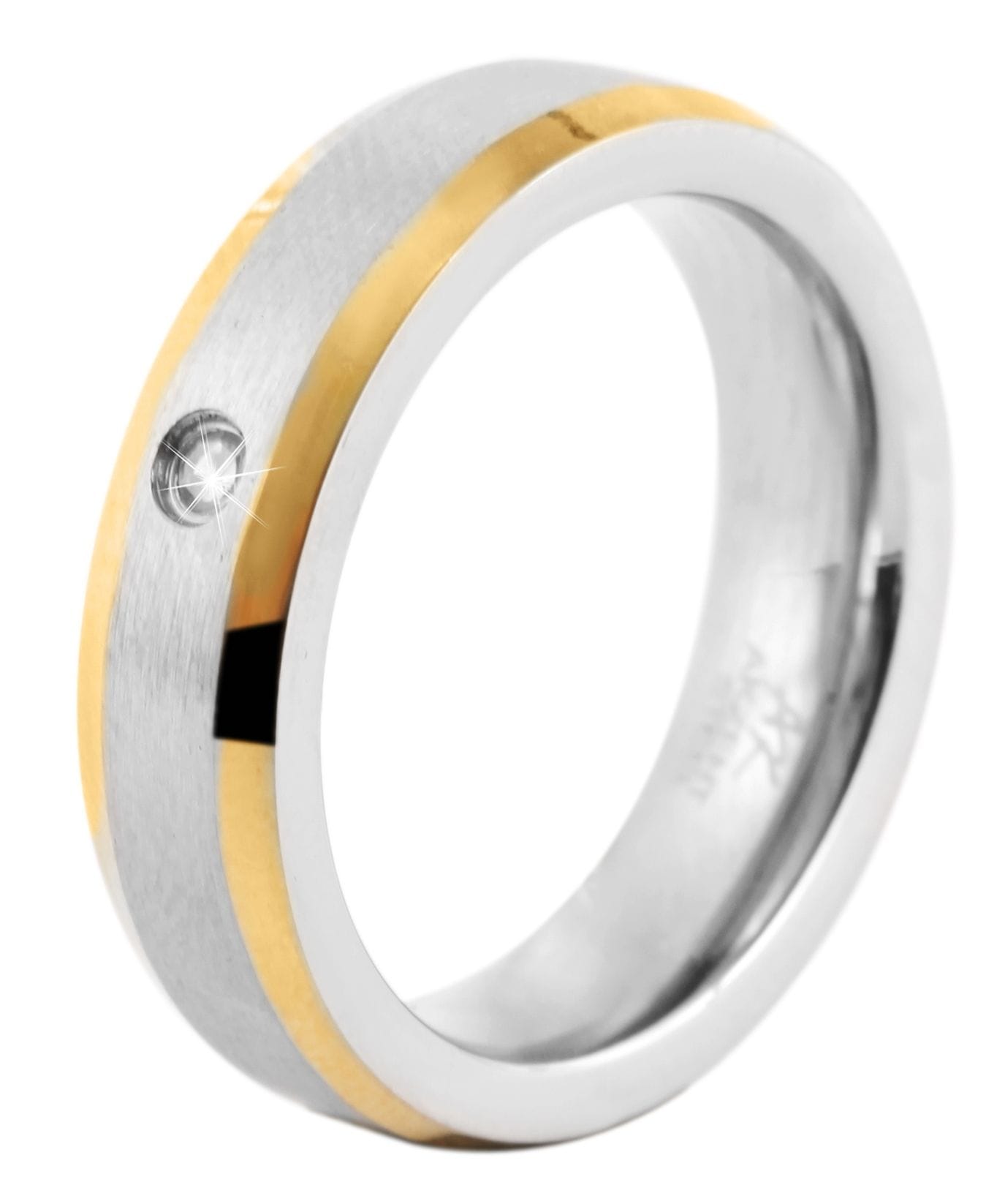 Adelia´s Fingerring »Damen Ring aus Edelstahl«