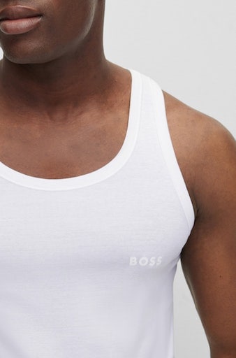 BOSS Tanktop »Tank Top Original«, mit BOSS Logo-Schriftzug