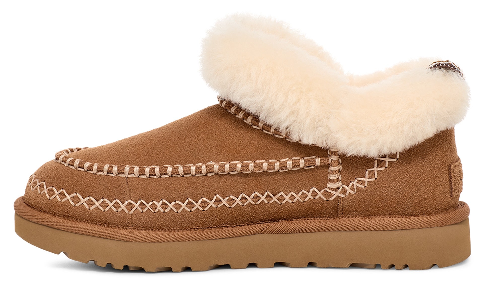 UGG Schlupfboots »CLASSIC ULTRA MINI ALPINE«, Hausschuh, Mule, Winterboots mit gepolstertem Fußbett