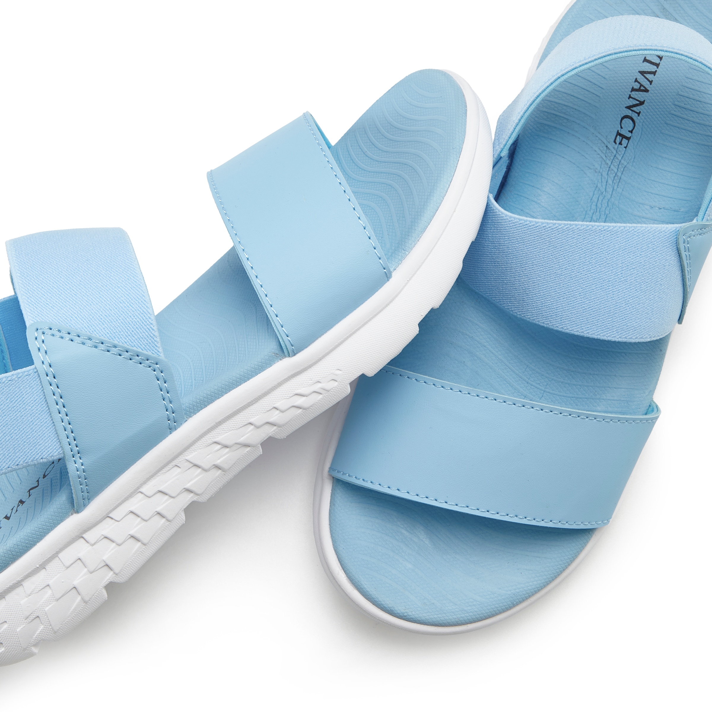 Vivance Sandale »Sommerschuh«, Sandalette, Sommerschuh mit leichter Sohle & elastischen Riemen VEGAN