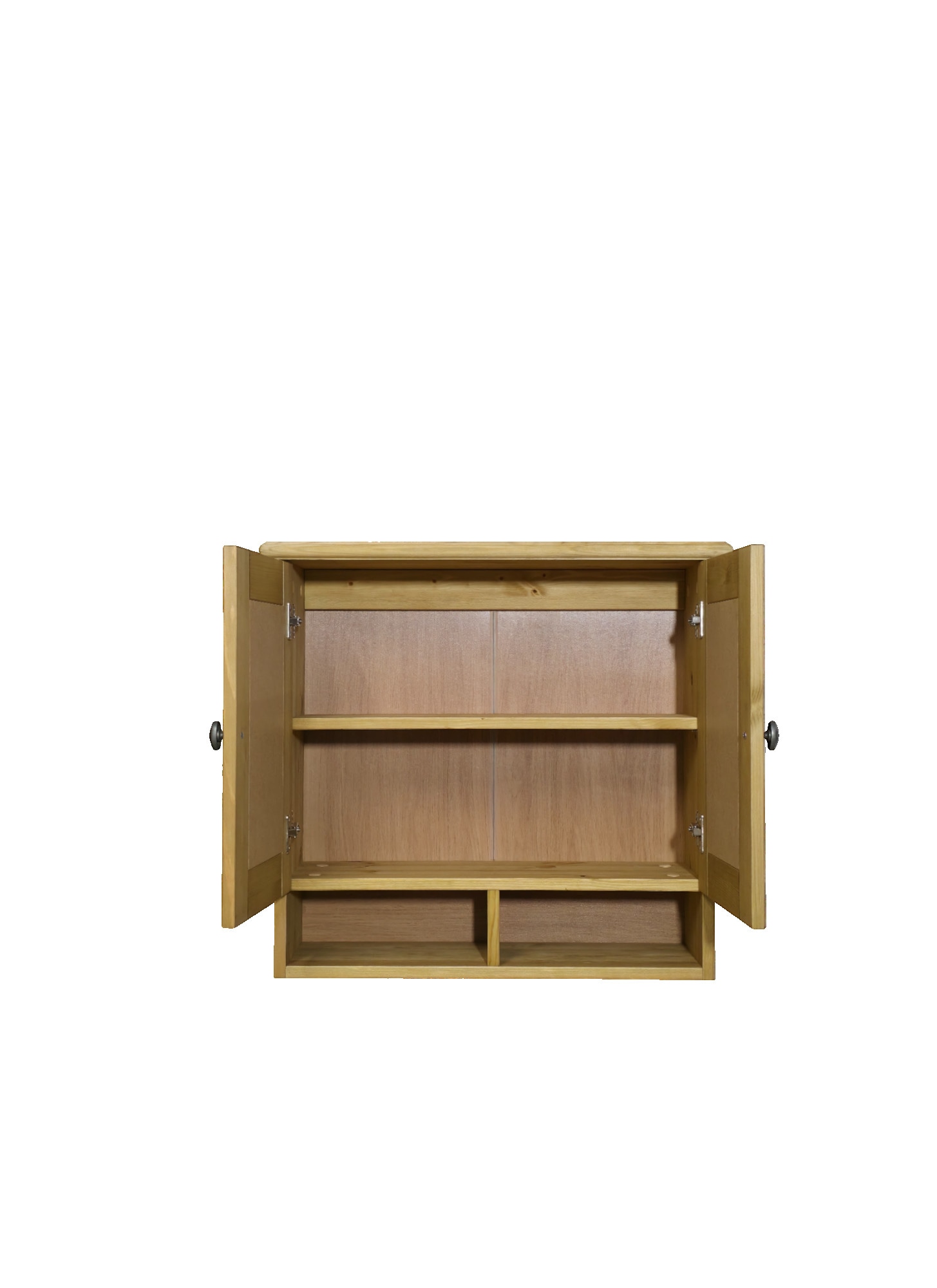 OTTO home Badezimmerspiegelschrank »Rauna« aus massiver Kiefer, Breite 64 cm, mit Spiegel, made in EU