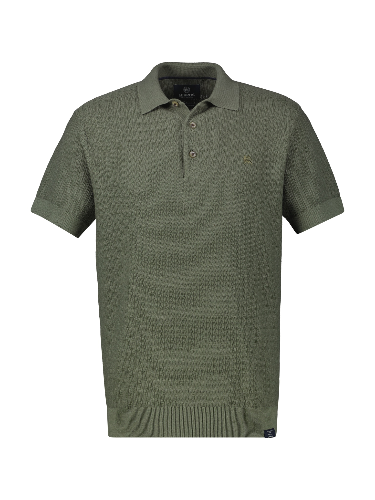 LERROS Poloshirt, in Feinstrickqualität
