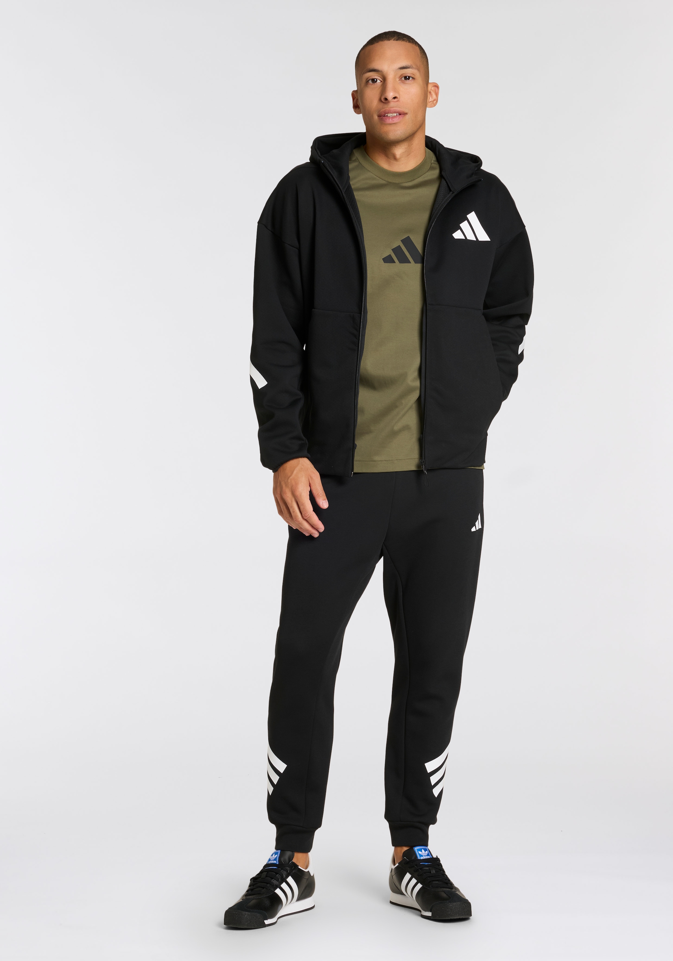 adidas Sportswear Kapuzensweatshirt »M Z.N.E. FZ«
