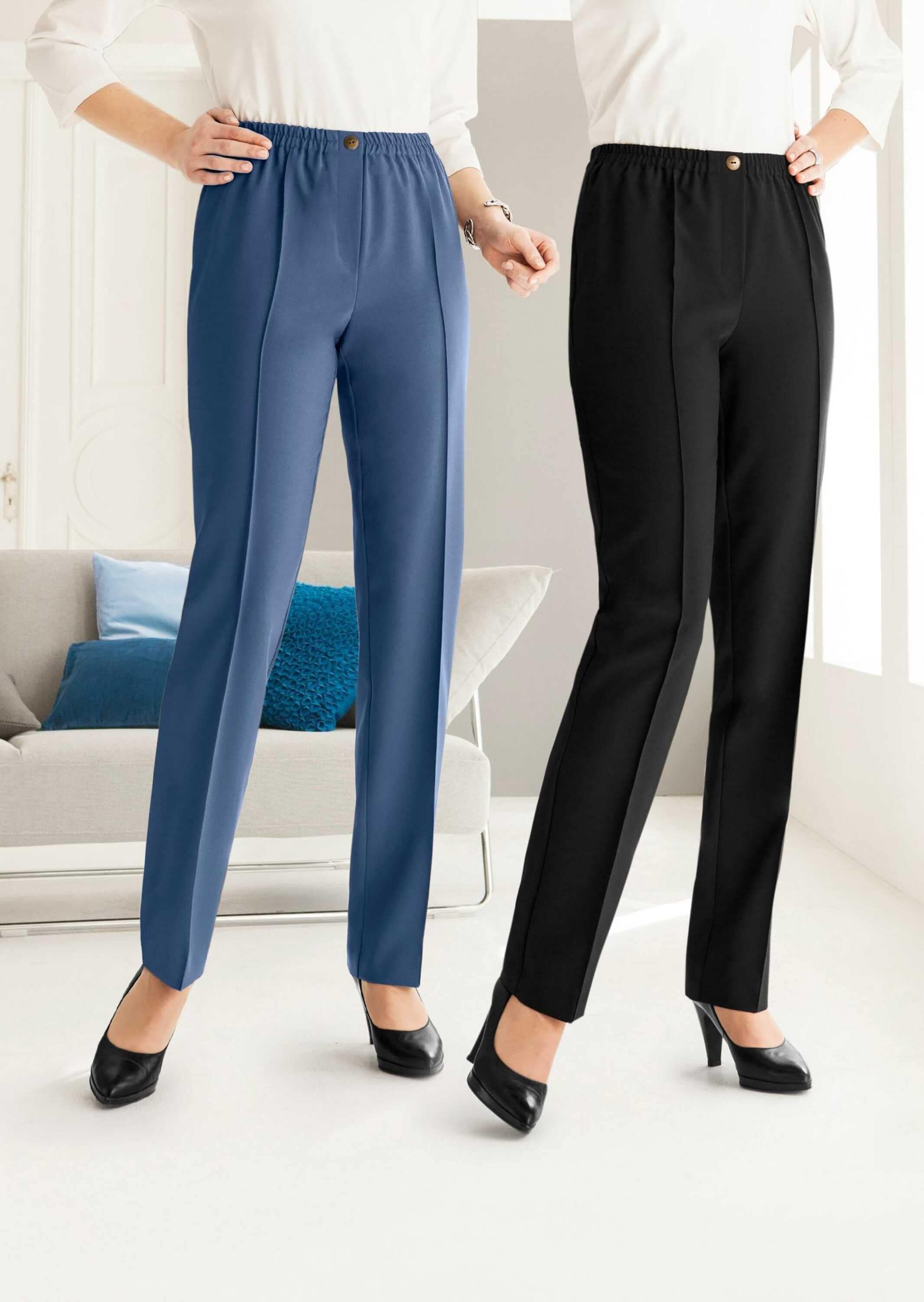 GOLDNER Schlupfhose »Kurzgröße Stretchhosen mit elastischem Bund«  keine/nicht relevant