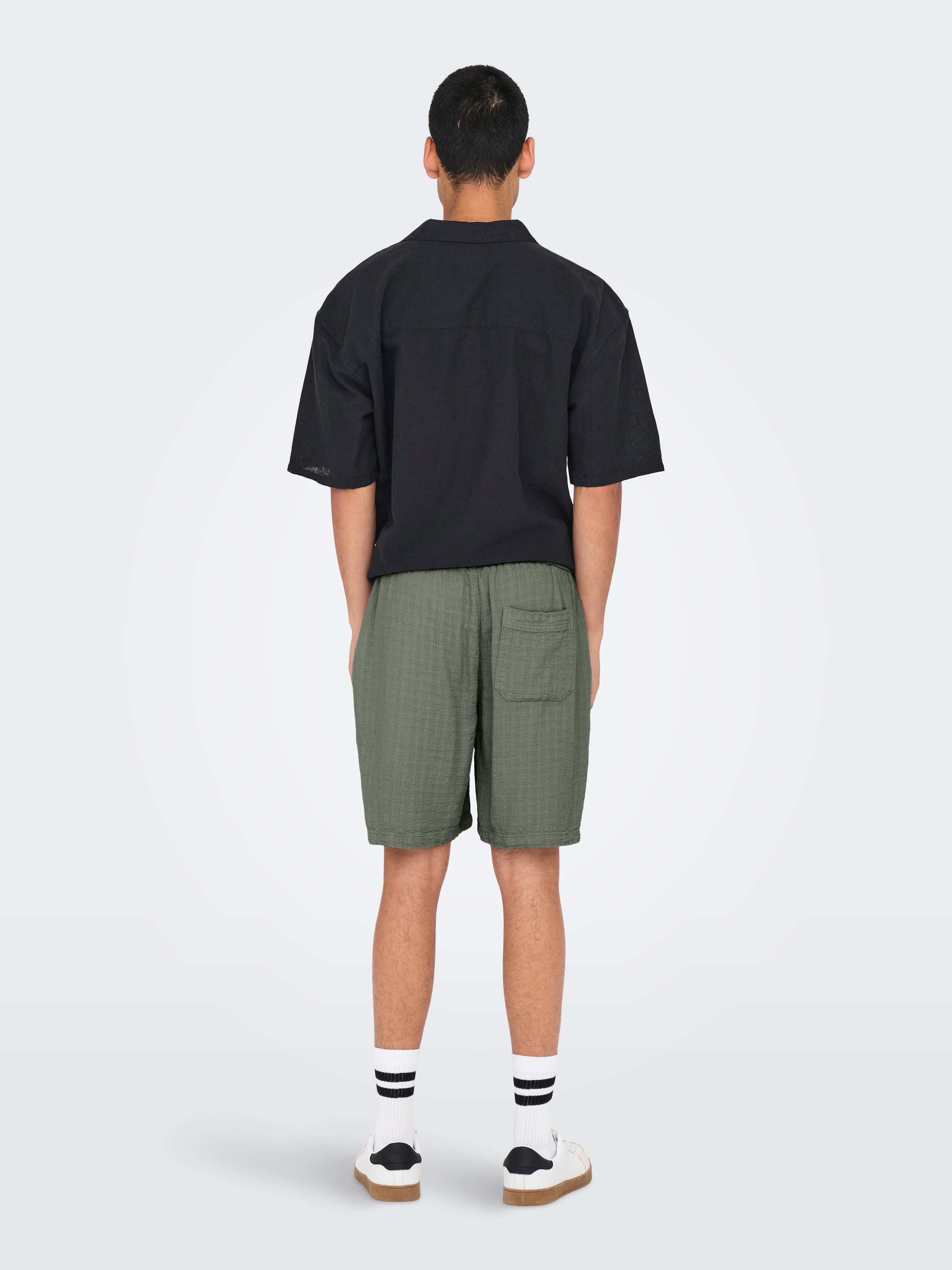 ONLY & SONS Shorts »ONSTEL LINEN LATHAM 0257 SHORTS«