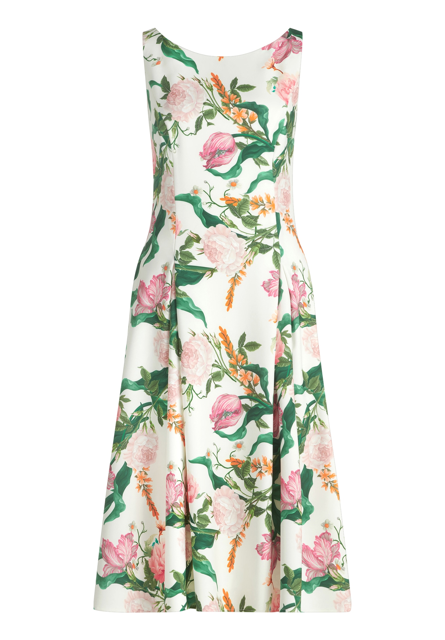 Vera Mont Sommerkleid »Blumenkleid mit Kellerfalten«