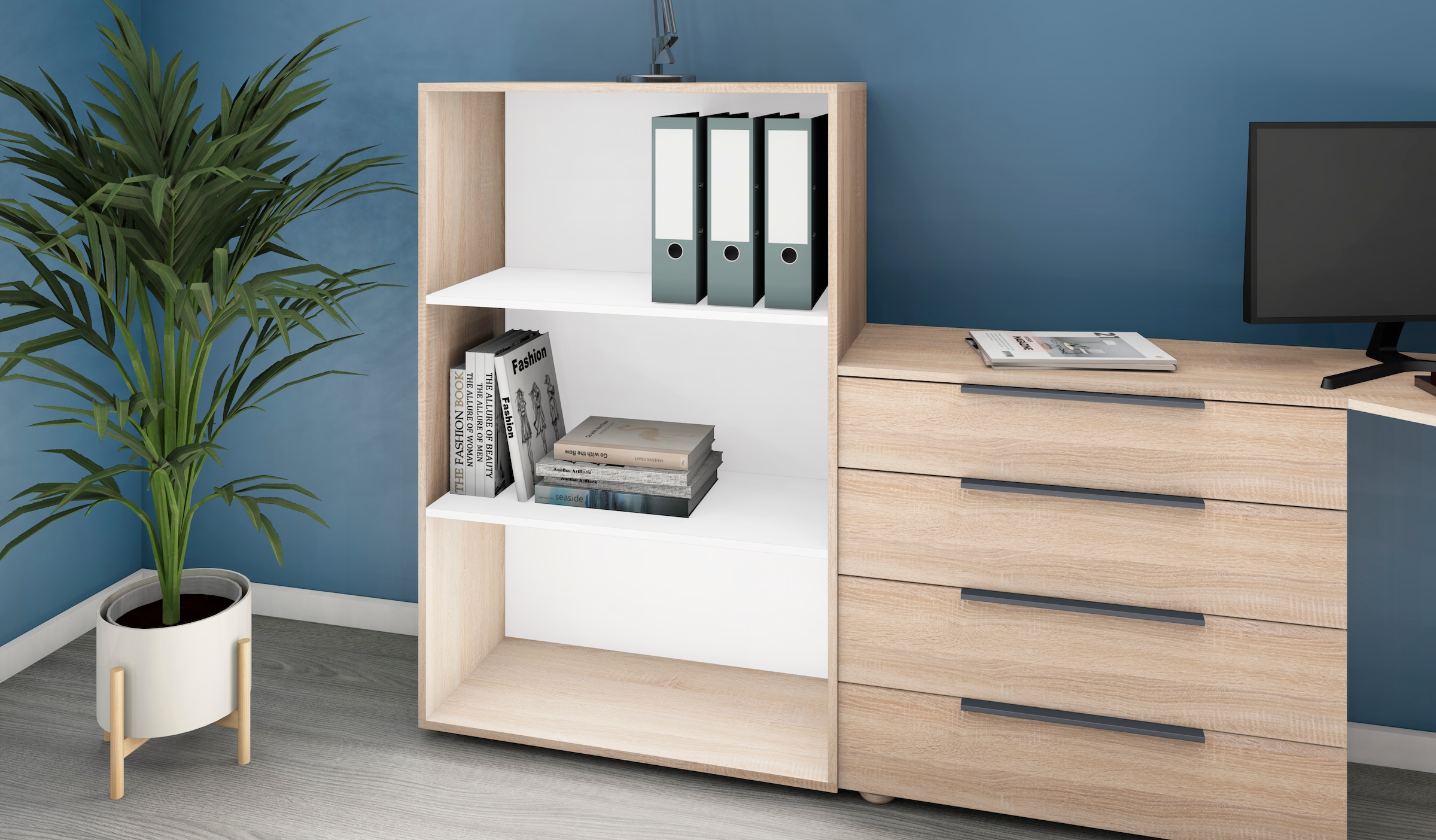 Bücherregal bei für OTTO Möbel geeignet »Tom«, borchardt Aktenregal alle Räume
