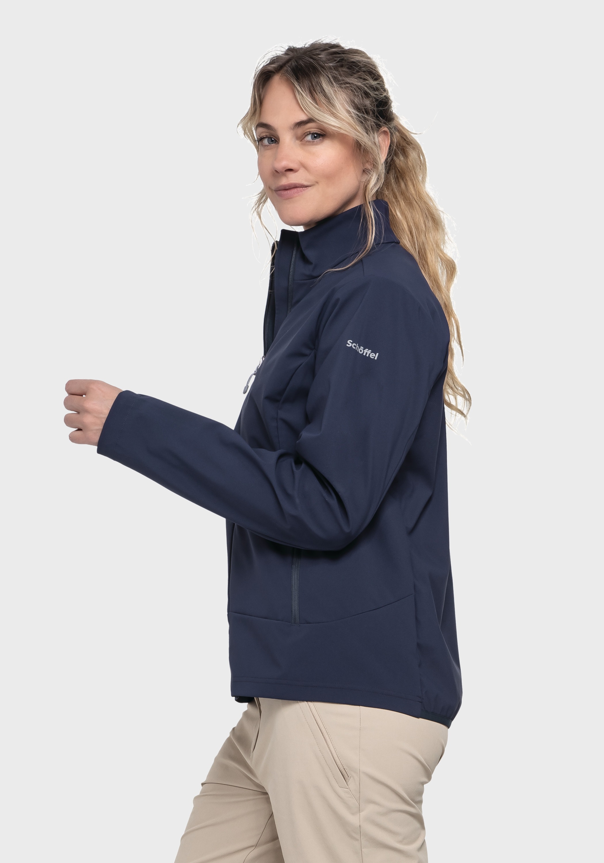 Schöffel Outdoorjacke »Hiking Softshell Jk Style Mirusha WMS«, ohne Kapuze