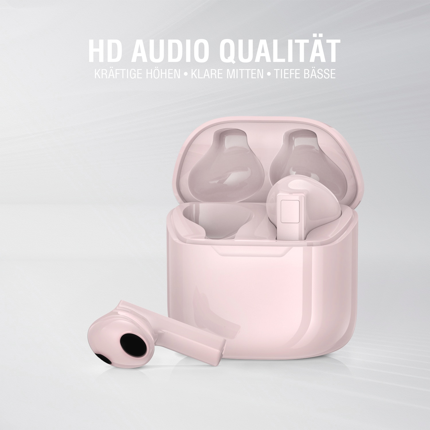 4smarts wireless In-Ear-Kopfhörer »SkyBuds 2 ENC«, Echo Noise Cancellation (ENC)-Freisprechfunktion, True Wireless Bluetooth