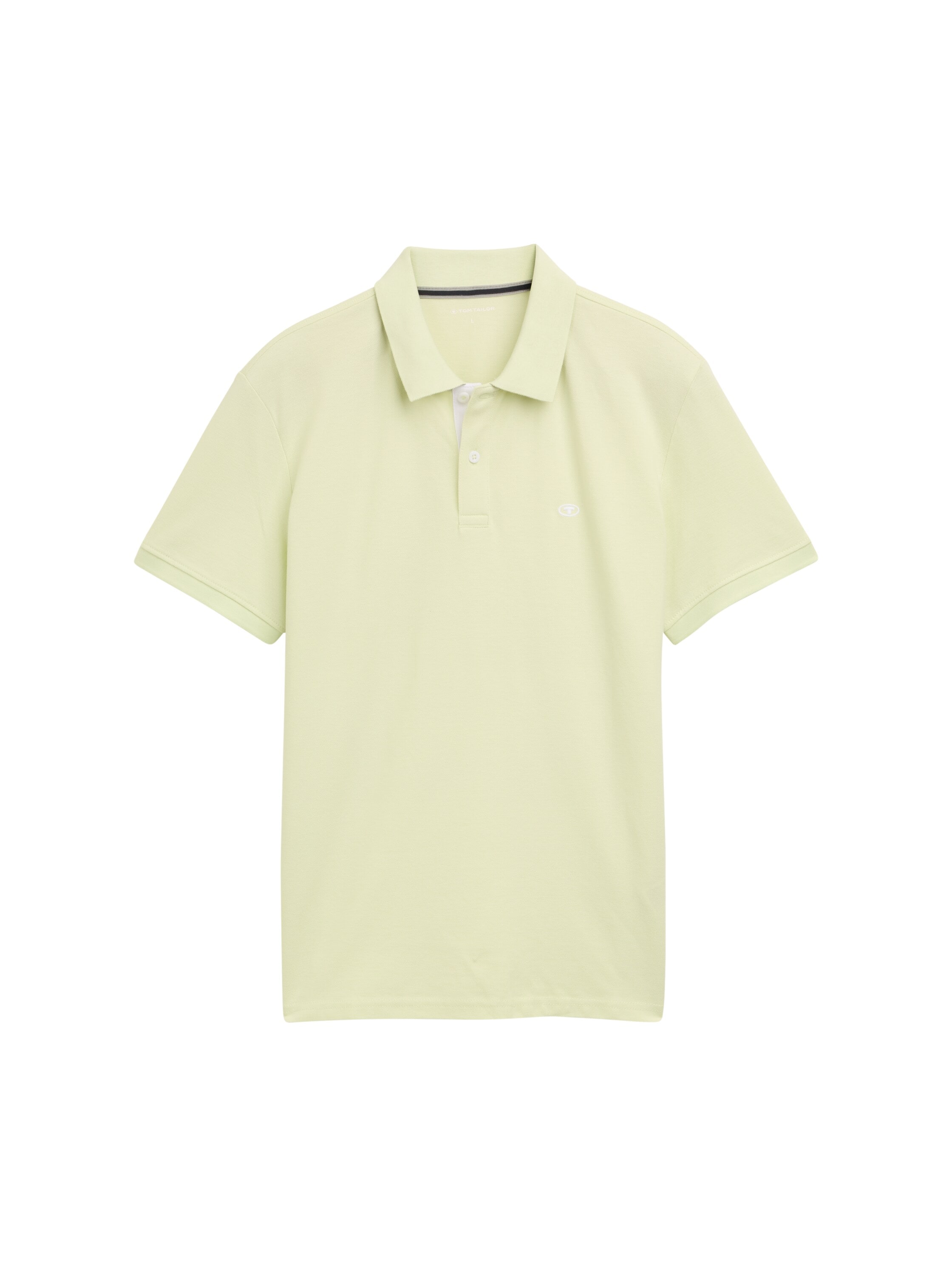 TOM TAILOR Poloshirt, mit farblich hervorgehobener Knopfleiste