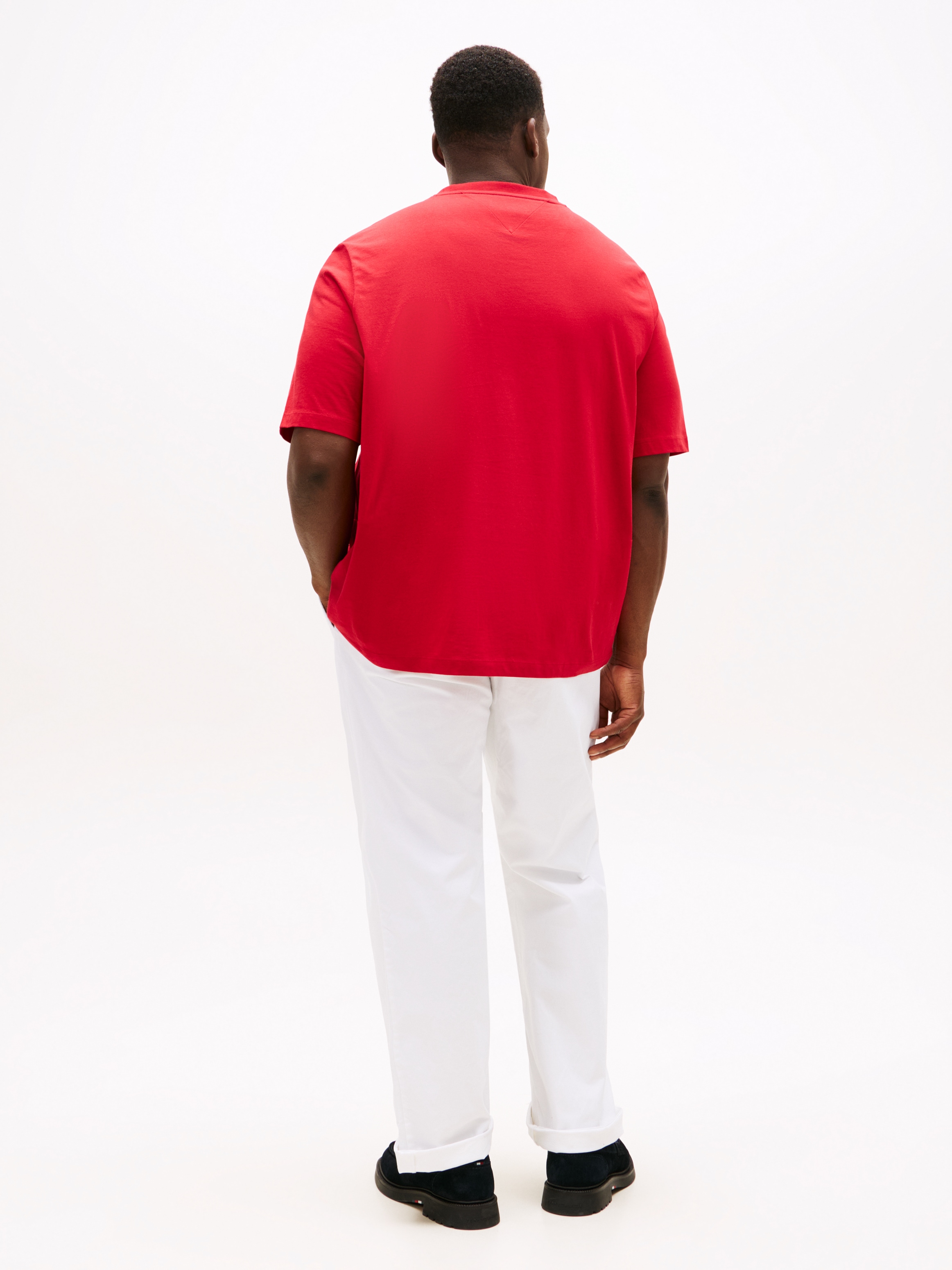 Tommy Hilfiger Big & Tall T-Shirt »HILFIGER STACK GRAPHIC TEE«, Große Größen