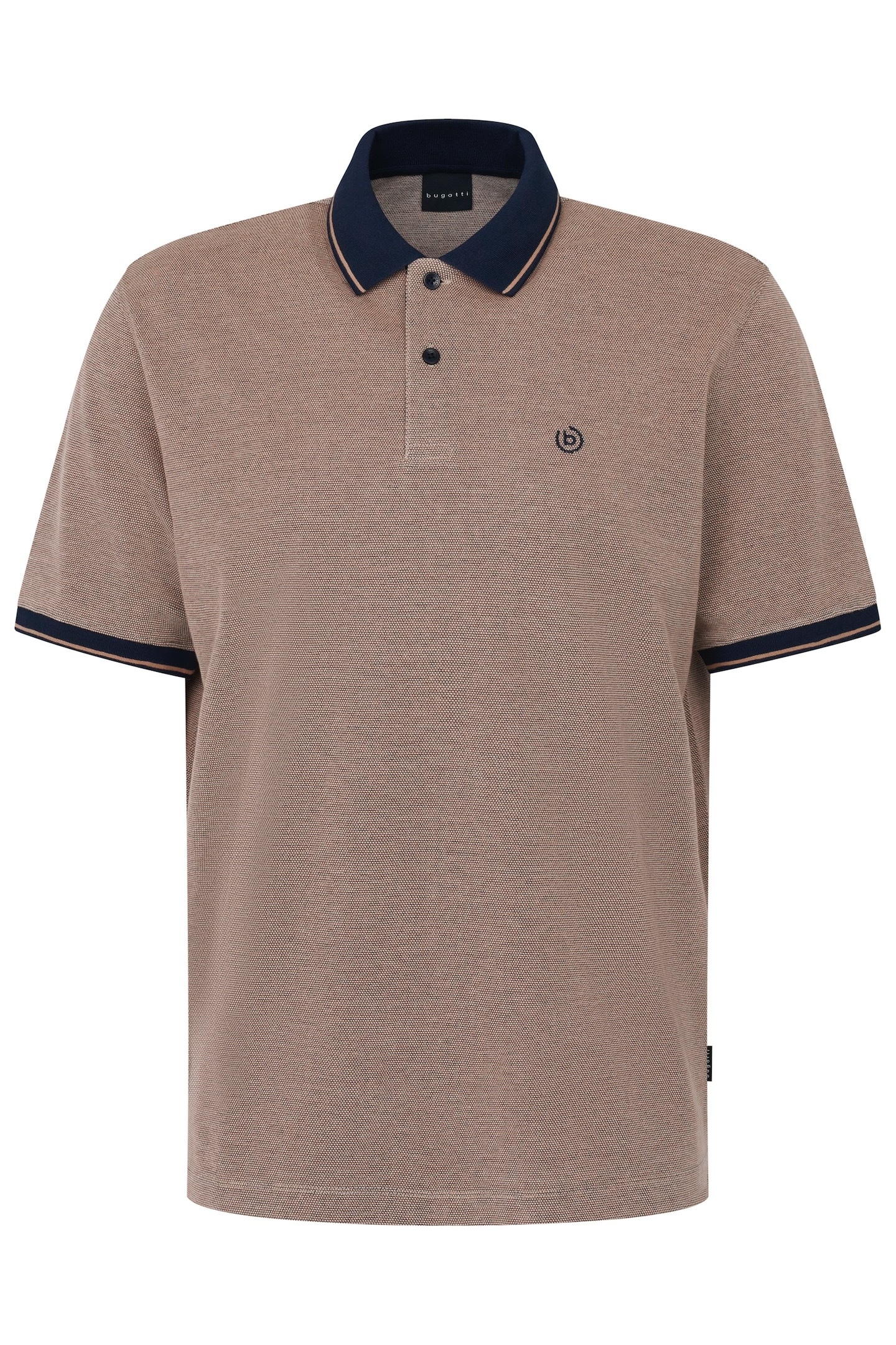 bugatti Poloshirt, aus Baumwolle